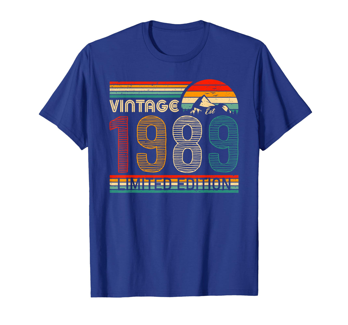 Vintage 1989 Limited Edition Classic 1989 Vintage Birthday T-Shirt