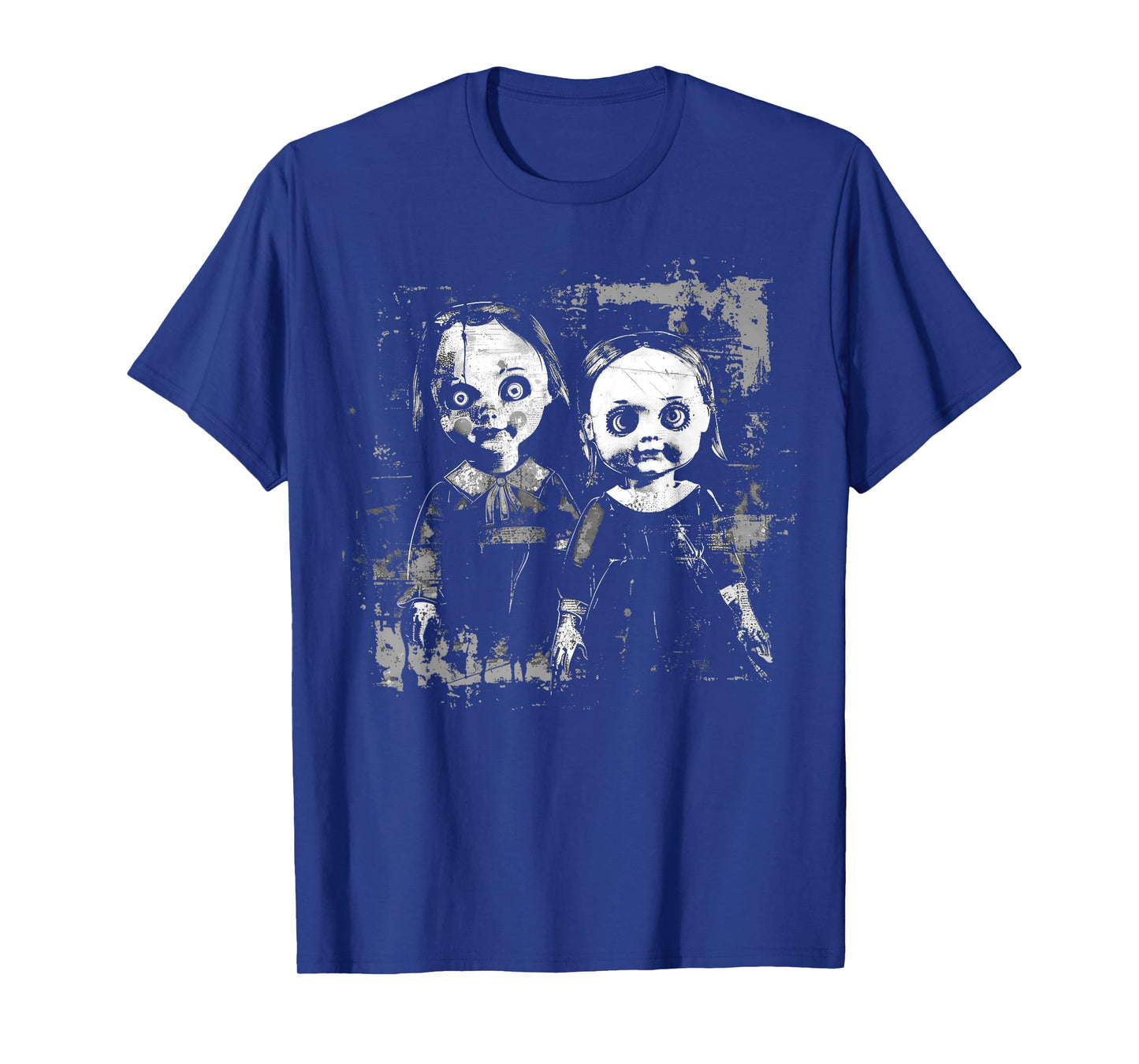 Horror Haunted Doll Creepy Toy Halloween Goth Alt Scary Emo T-Shirt, Small, Black