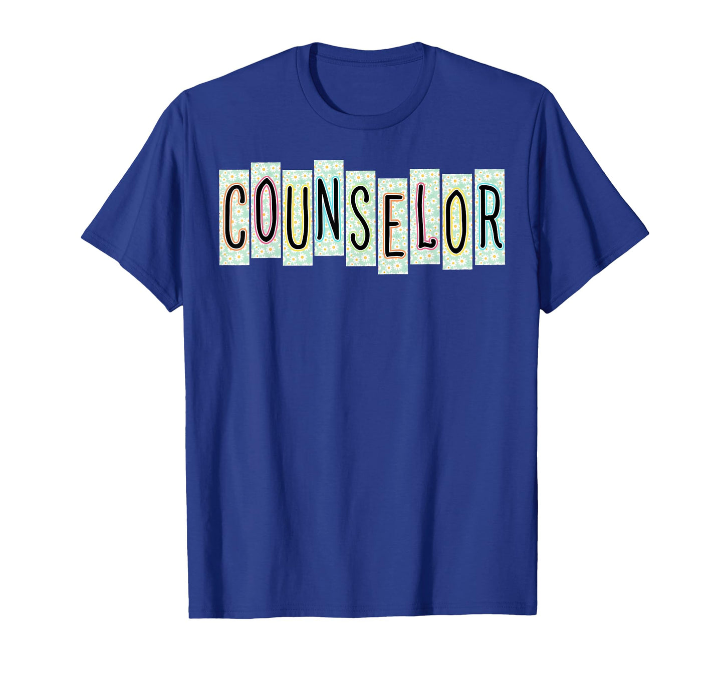 School Counselor Flower Counseling Teacher Appreciation T-Shirt