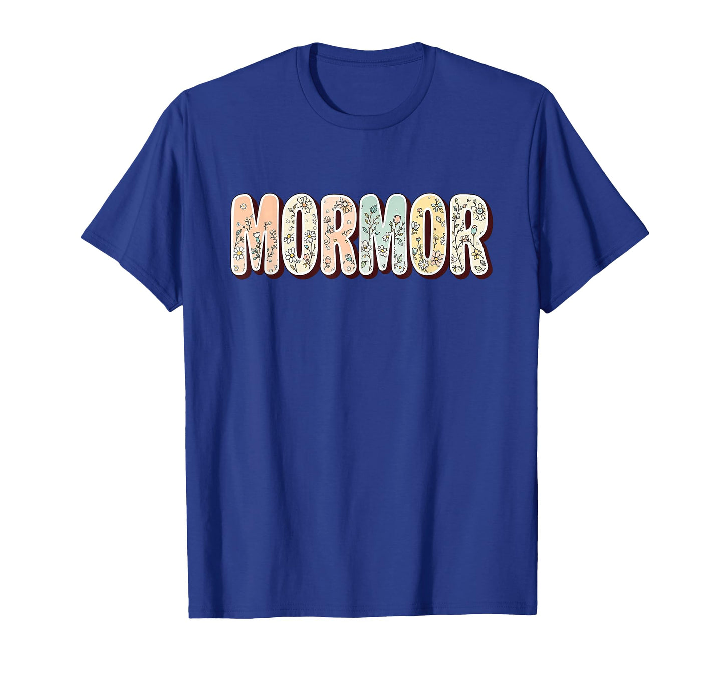 Wildflowers Mormor Floral Mother's Day Mormor T-Shirt