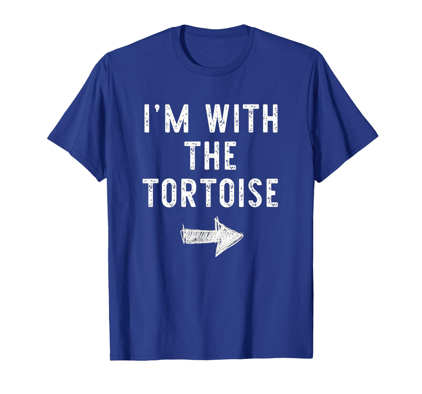 I'm With The Tortoise Costume Halloween Matching Couple T-Shirt