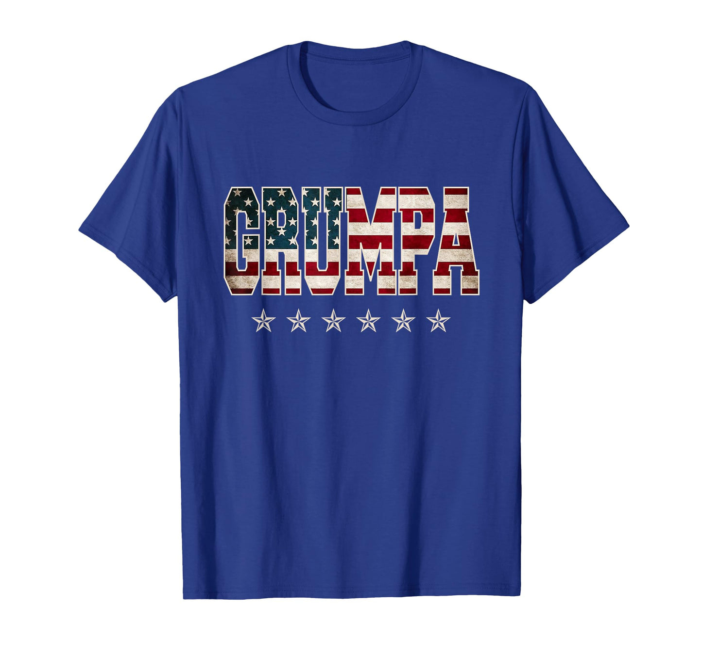 Grumpa Father's Day American Flag 4th of July Vintage Xmas T-Shirt