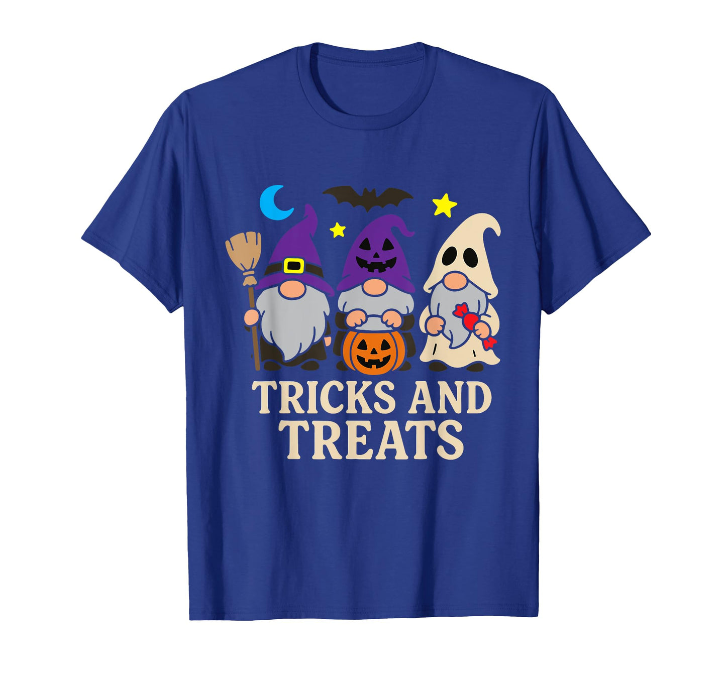 Halloween Tricks And Treats Gnome Costume Party T-Shirt