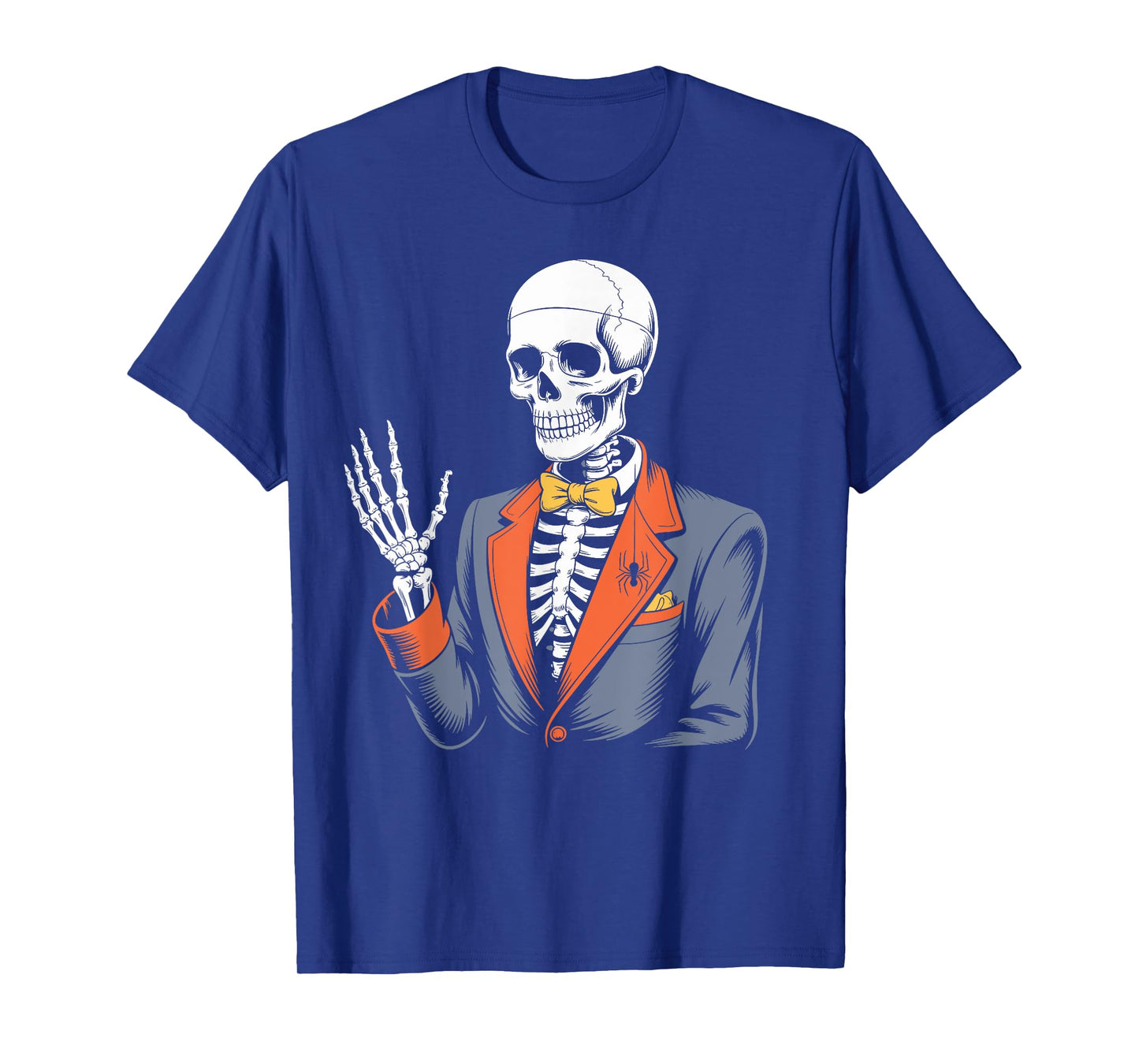 Halloween Skeleton Spooky Tuxedo Costume For Boys Men T-Shirt