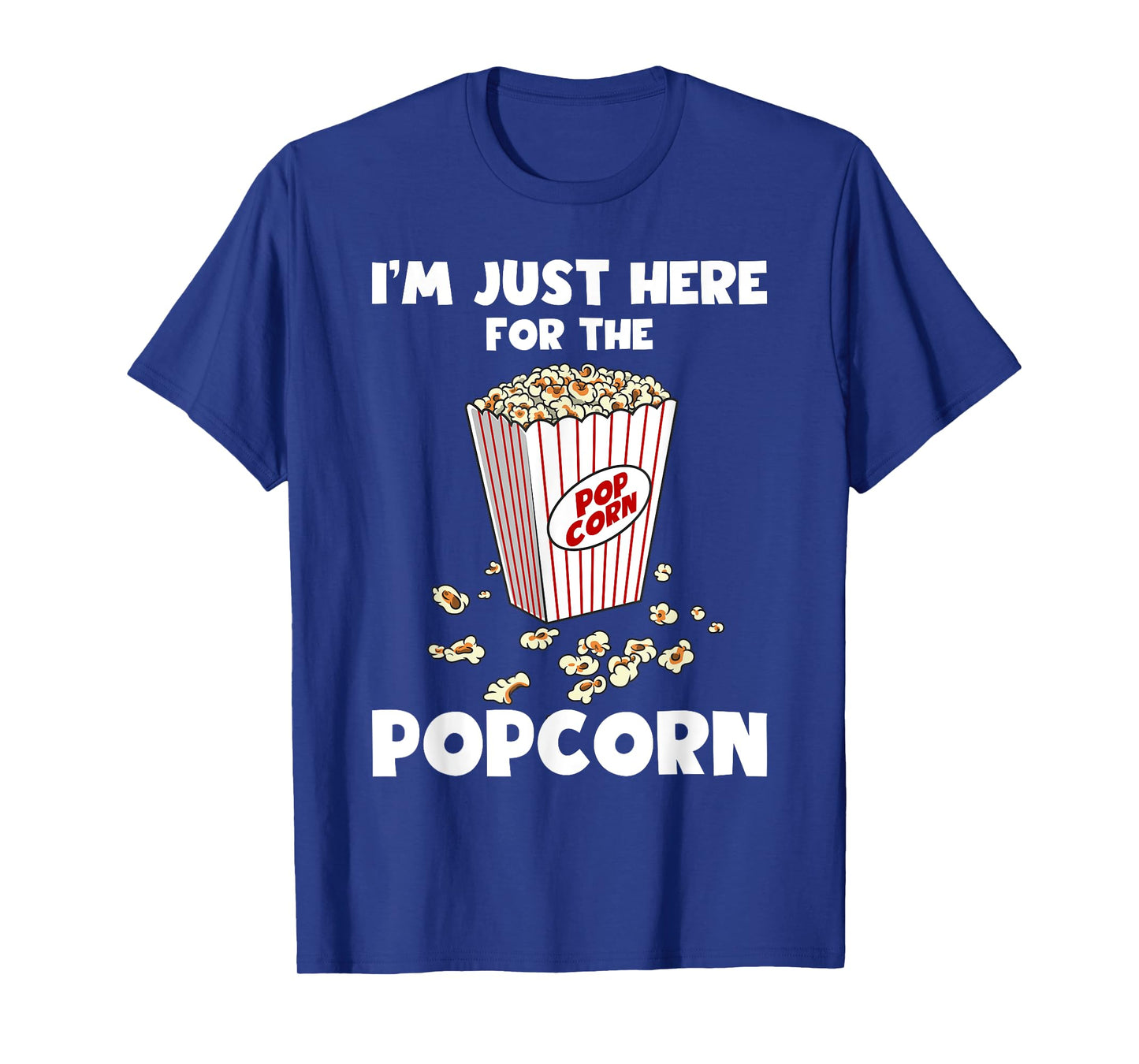 Funny Popcorn Art For Men Women Kids Pop Corn Popcorn Lovers T-Shirt