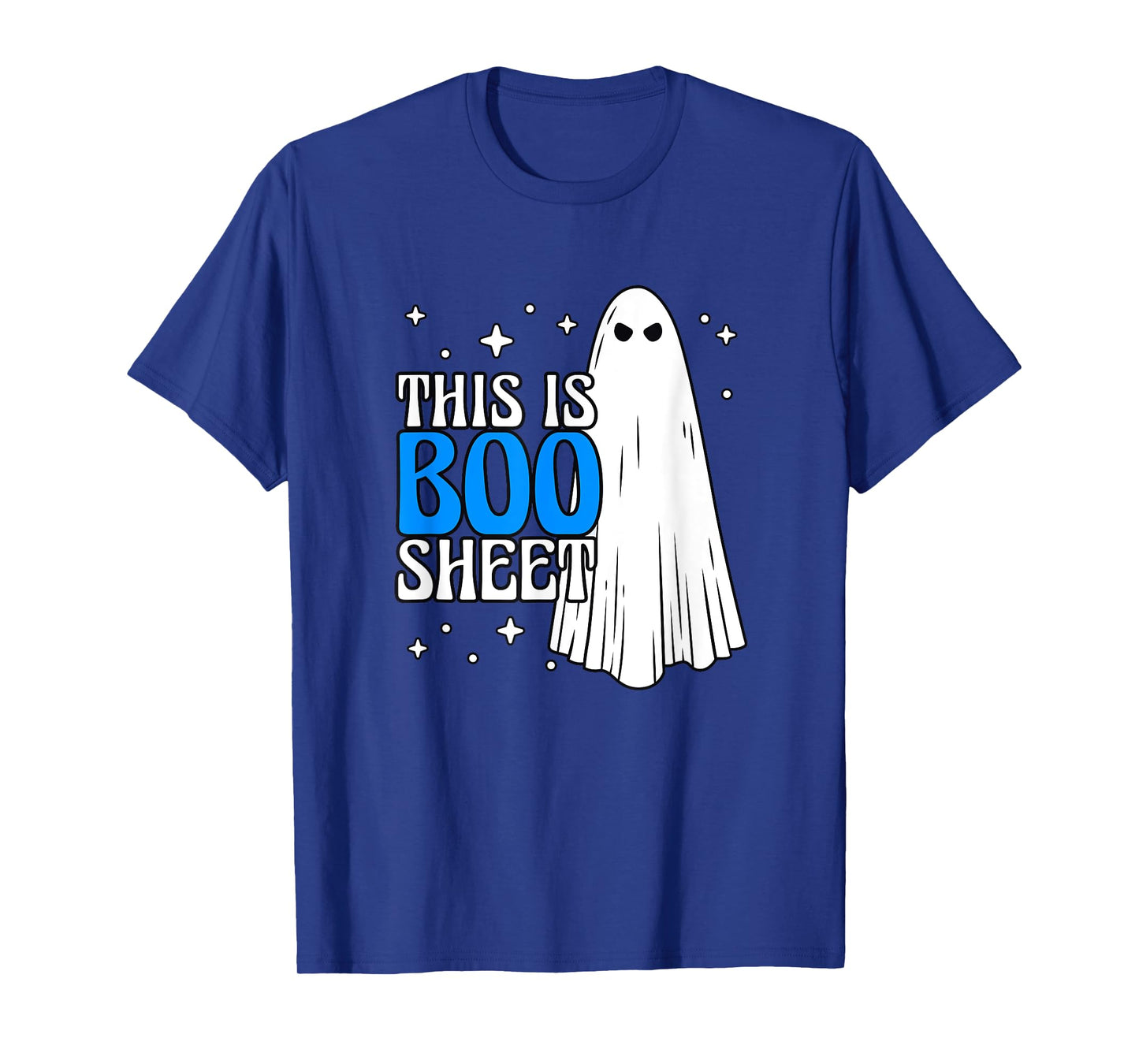 Blue Boo Sheet Ghost T-Shirt