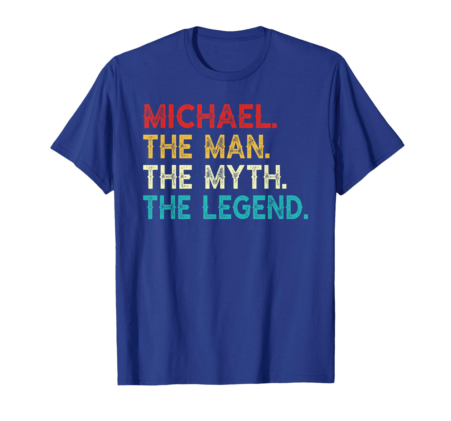 Michael The Man The Myth The Legend Funny Vintage Michael T-Shirt