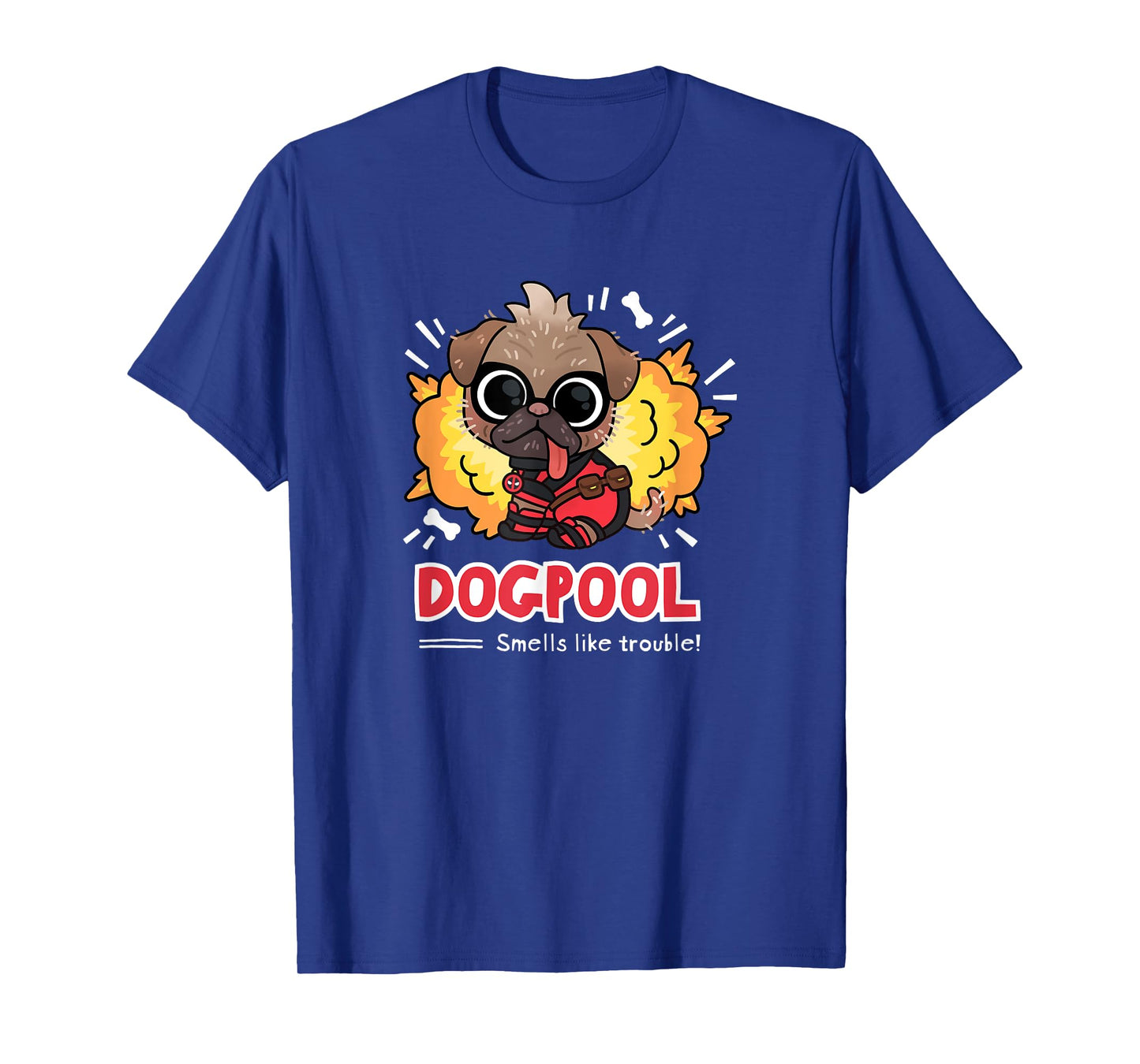 Marvel Studios Deadpool & Wolverine Chibi Dogpool Trouble T-Shirt