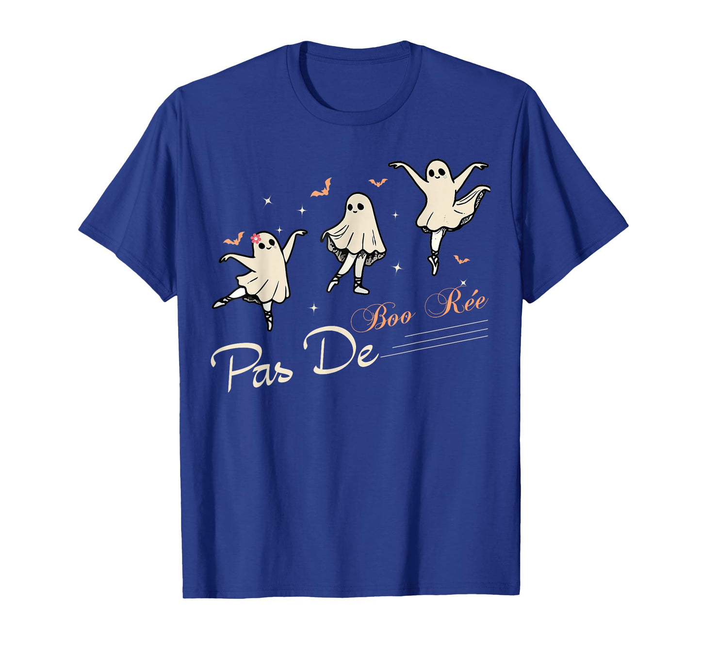 Pas de BOO-rée Ghost Ballet Dancer Halloween Dance Teacher T-Shirt