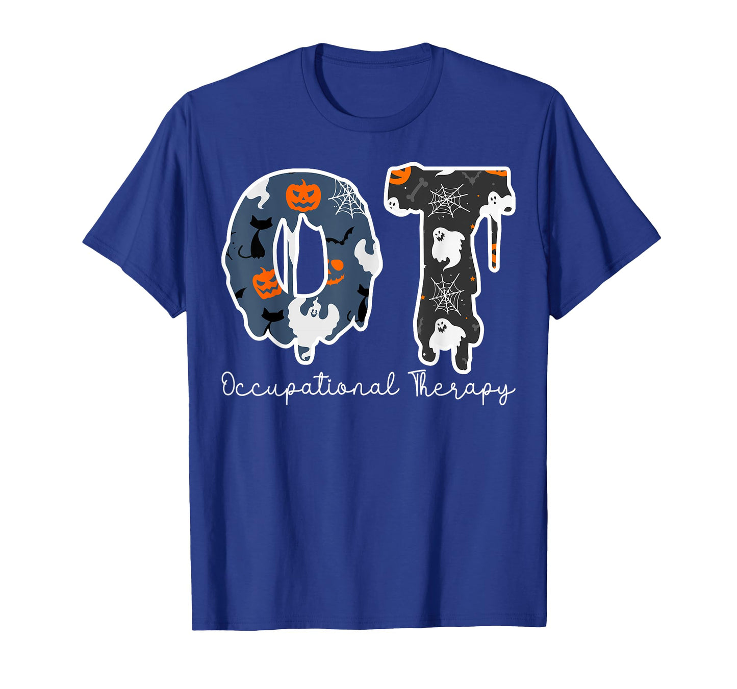 Halloween Occupational Therapy Ghost Spooky Nurse OT T-Shirt