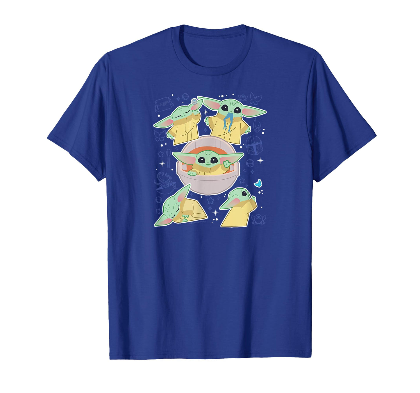 Star Wars - The Mandalorian Grogu Stickers T-Shirt