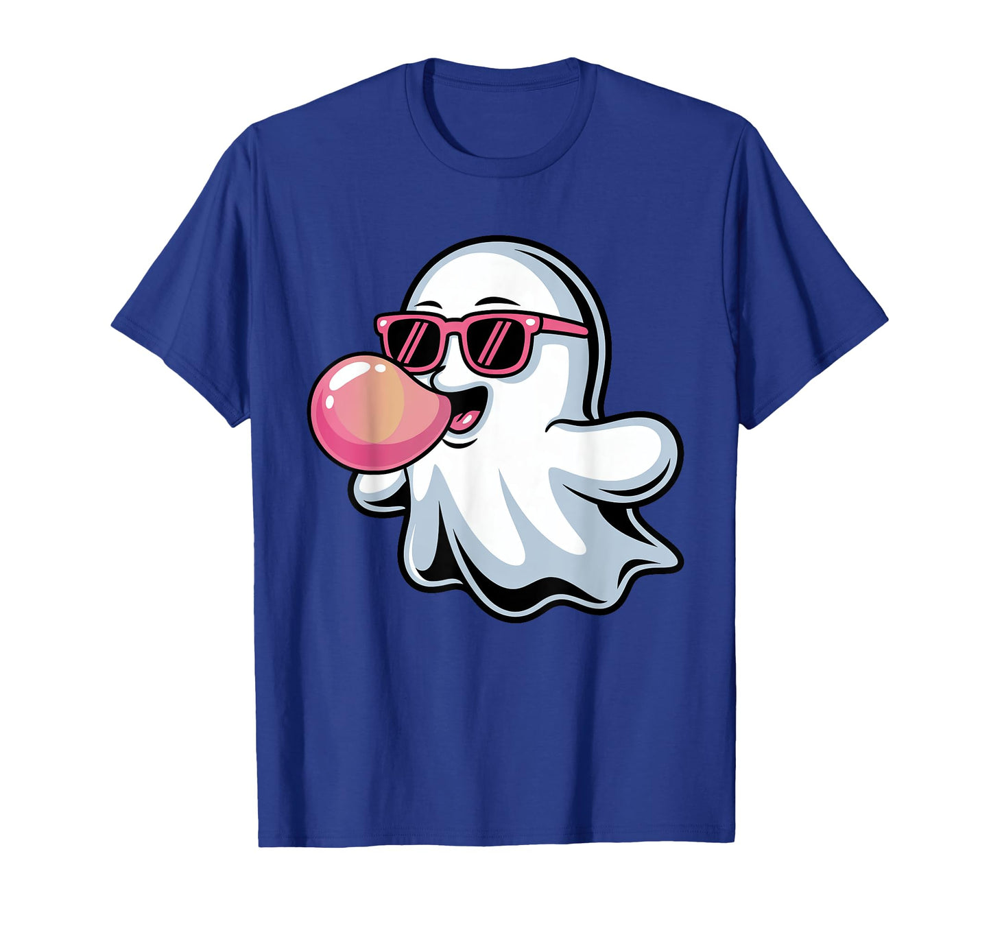 Ghost Blowing Pink Bubblegum Halloween Toddler Boys Girls T-Shirt