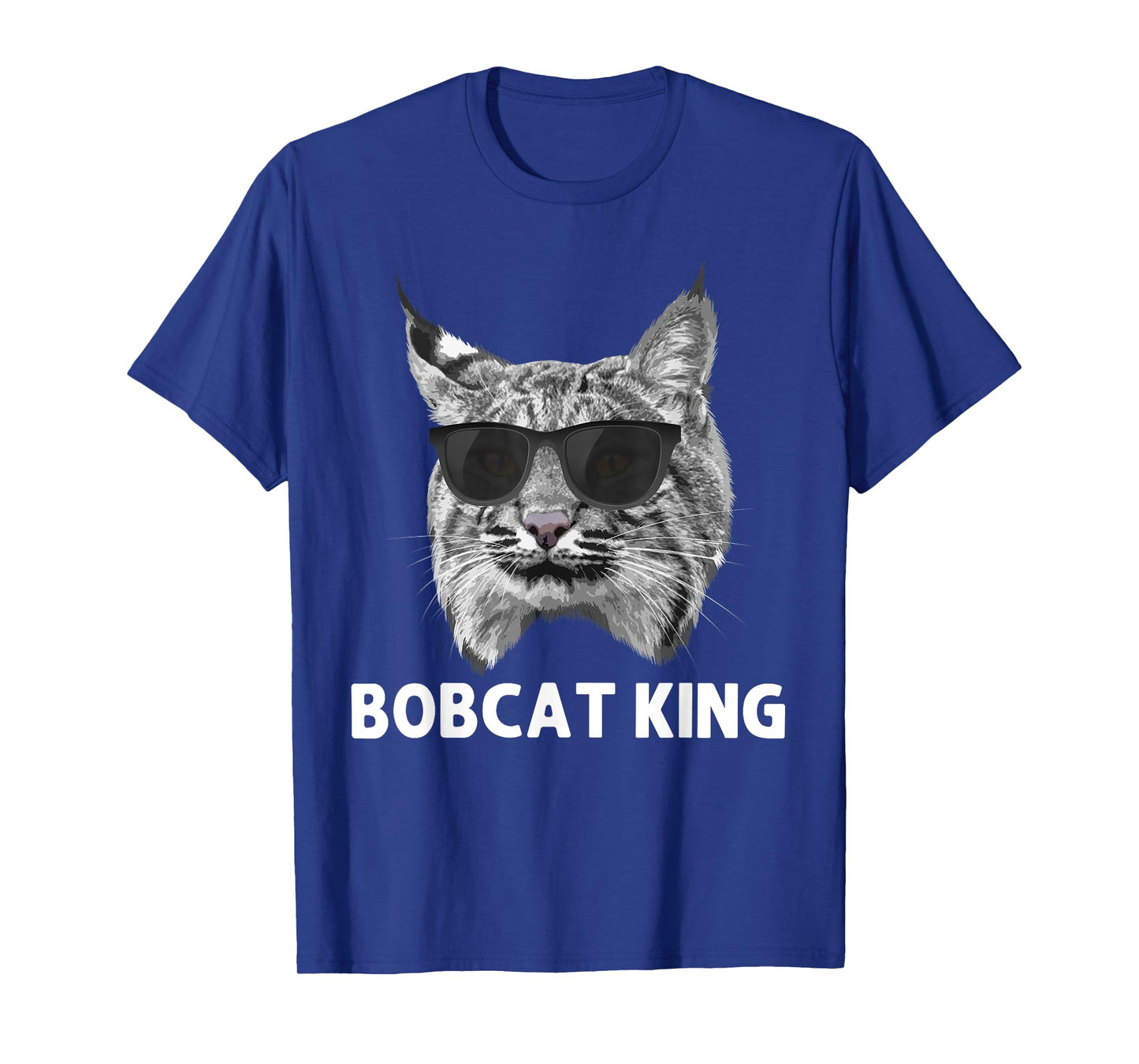 Cool Bobcat Art For Men Dad Father Animal Bobcat Lover T-Shirt