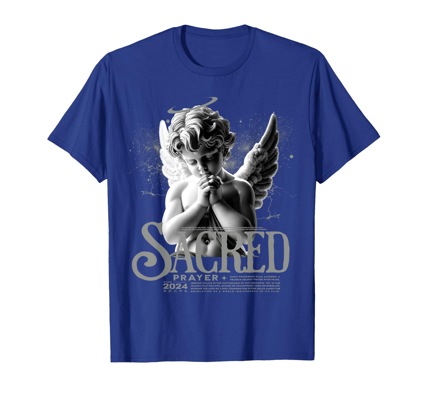 Angelus Prayer Retro Wet Cement 4s Matching Tee Men Women T-Shirt