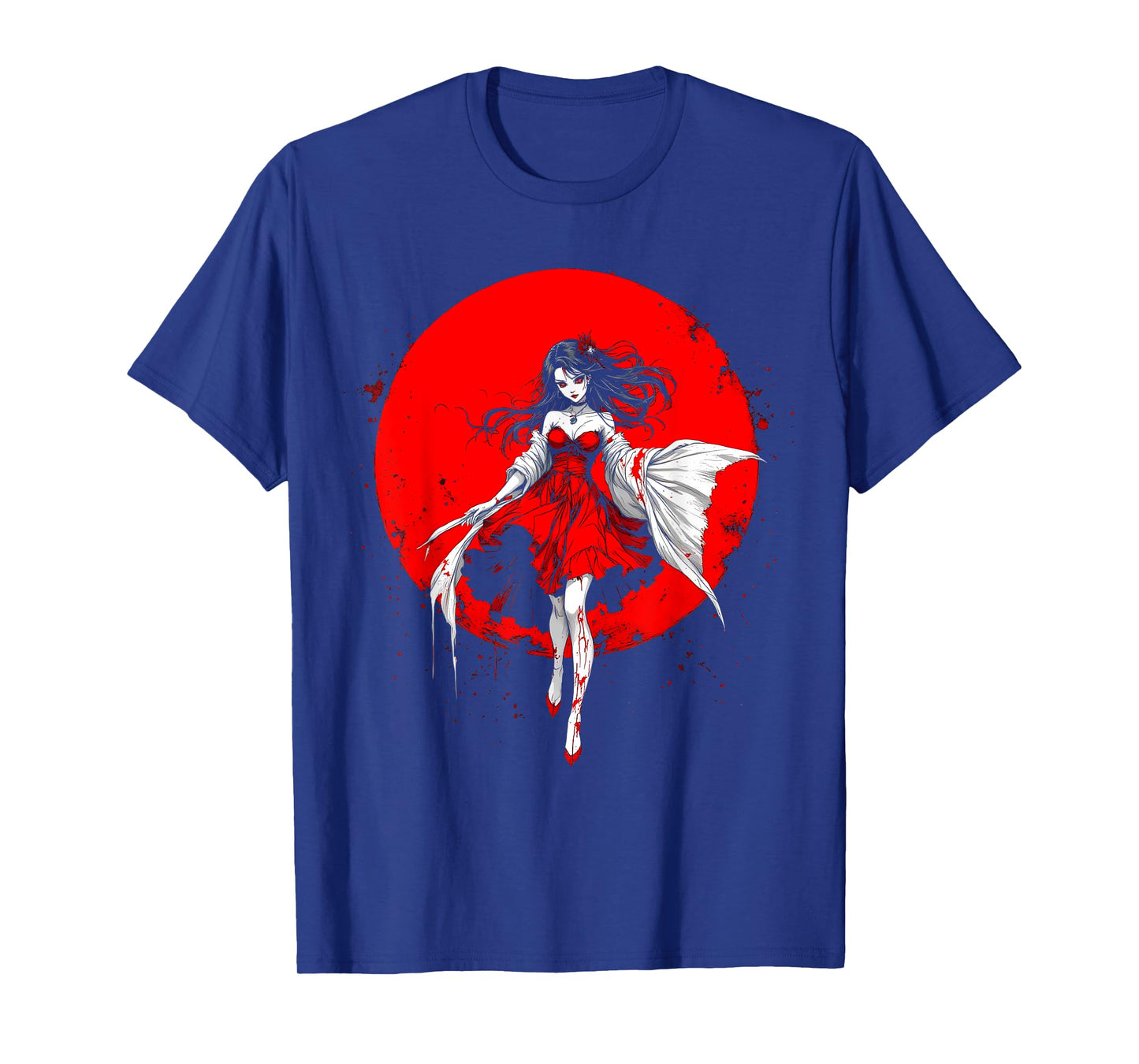 Horror Anime Manga Tee I Gothic Outfit I Japanese Chibi Girl T-Shirt