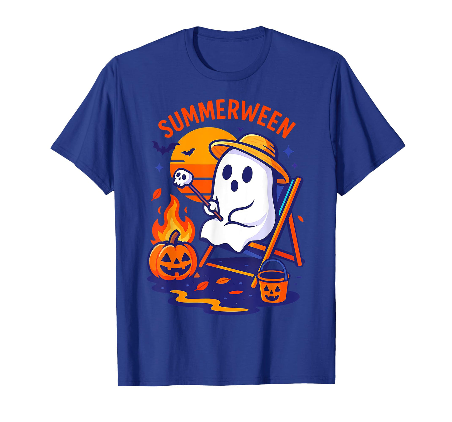 Halloween Summer Ween Funny Boo Vacation Float Costume T-Shirt