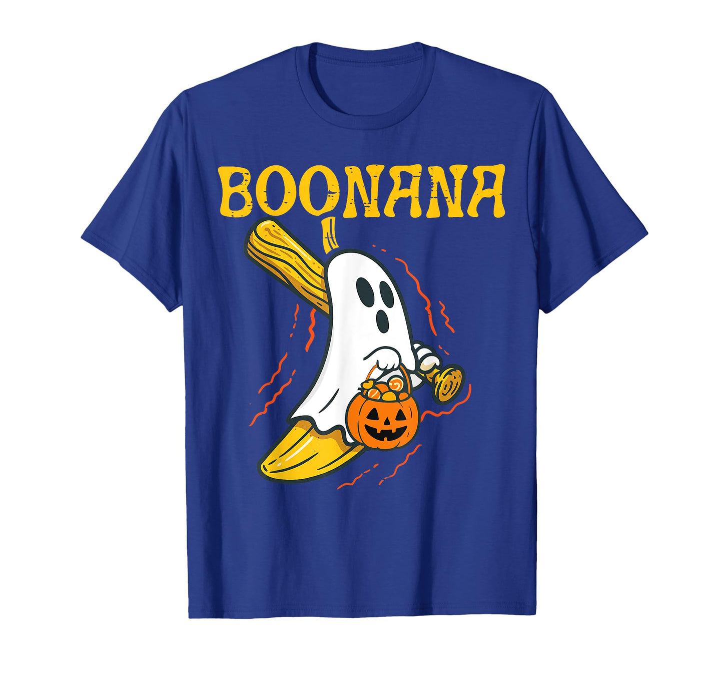 Boonana Cute Ghost Banana Halloween Costume Men Women Kids T-Shirt