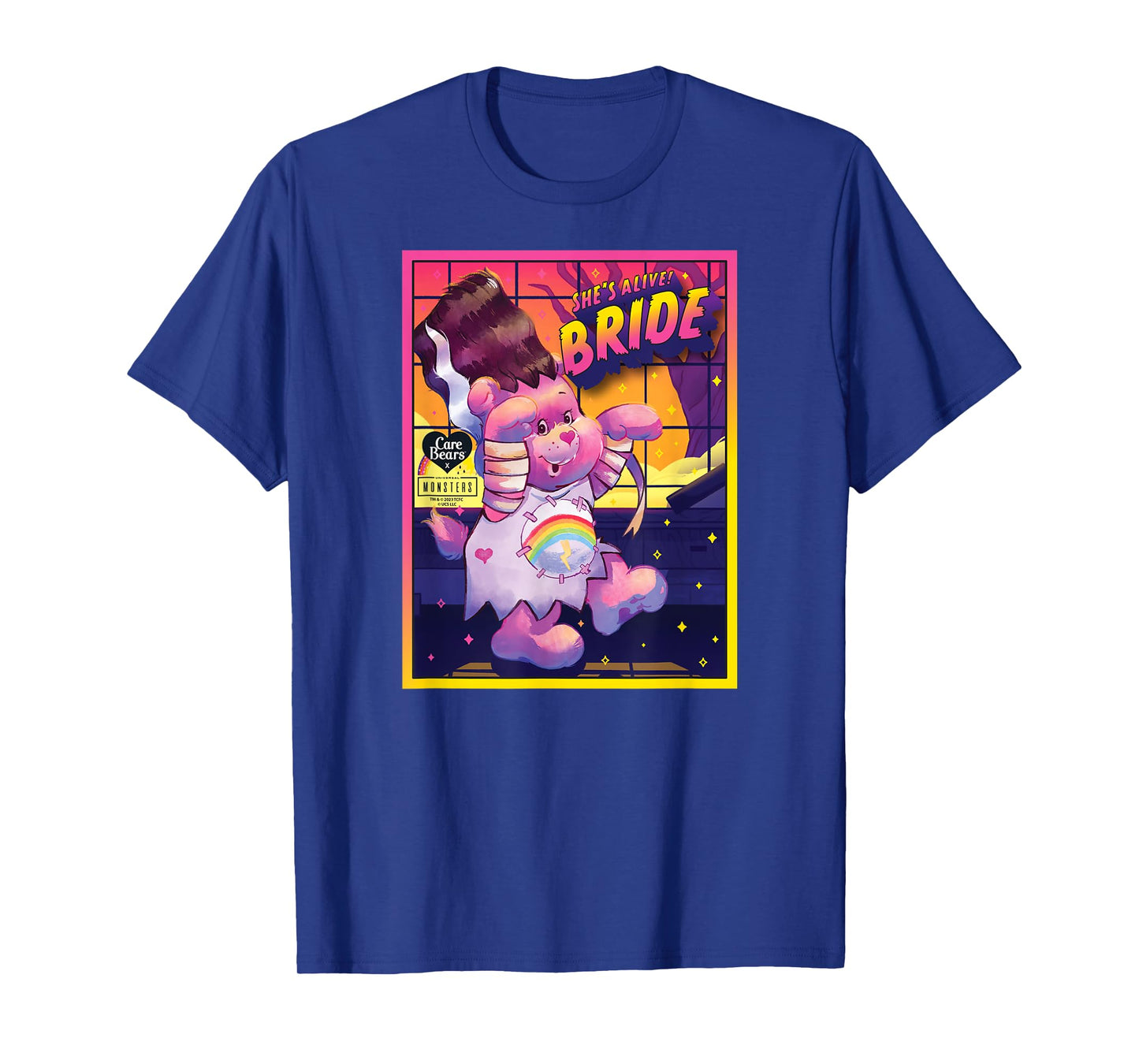 Care Bears x Universal Monsters Cheer Bear Bride T-Shirt