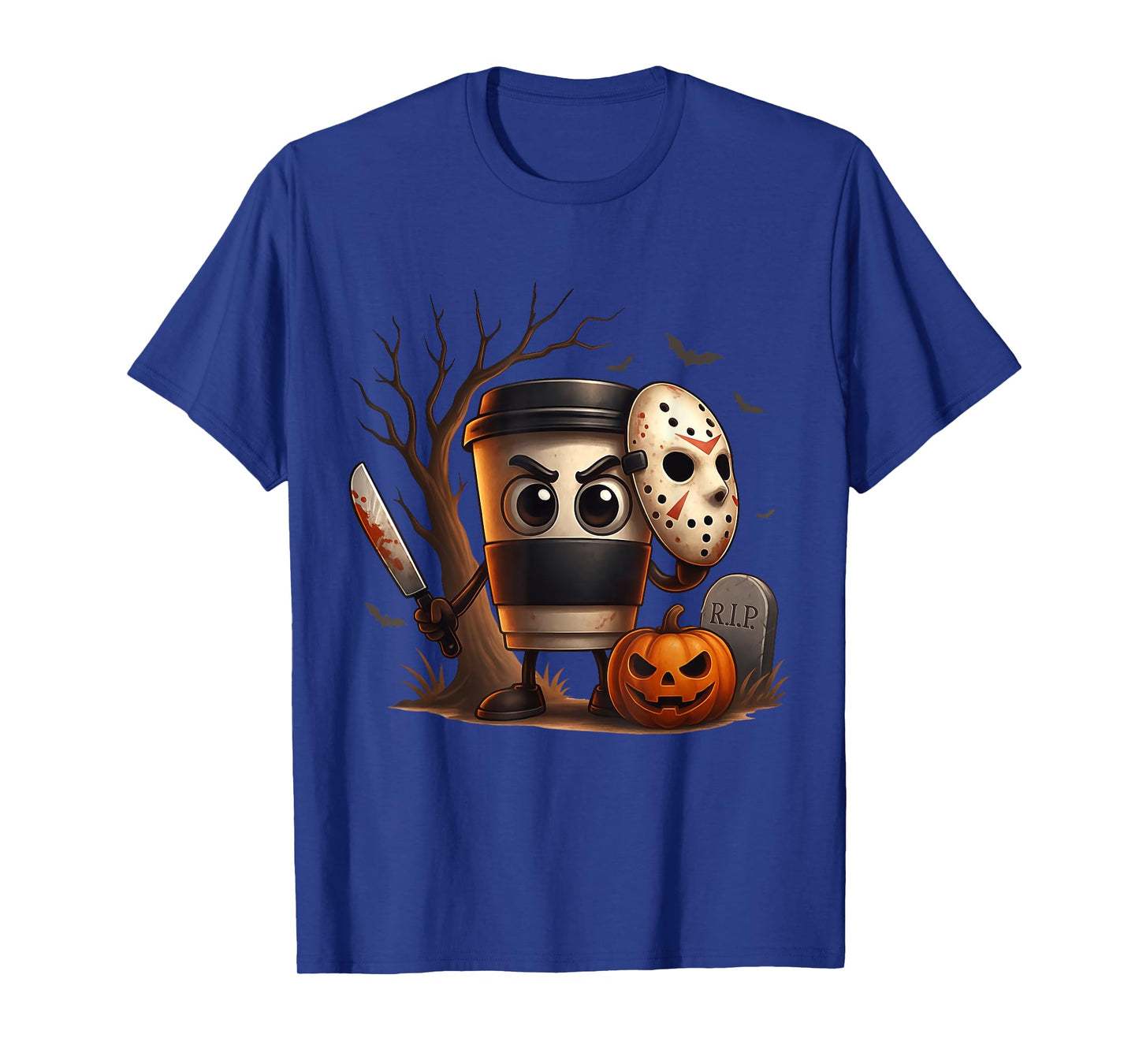 Halloween Costume Cappuccino Assassino Kids Boys Brainrot T-Shirt