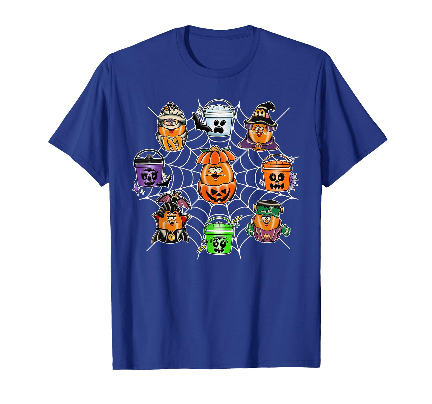 Vintage Spooky Nuggets Meal Bucket Happy Halloween T-Shirt