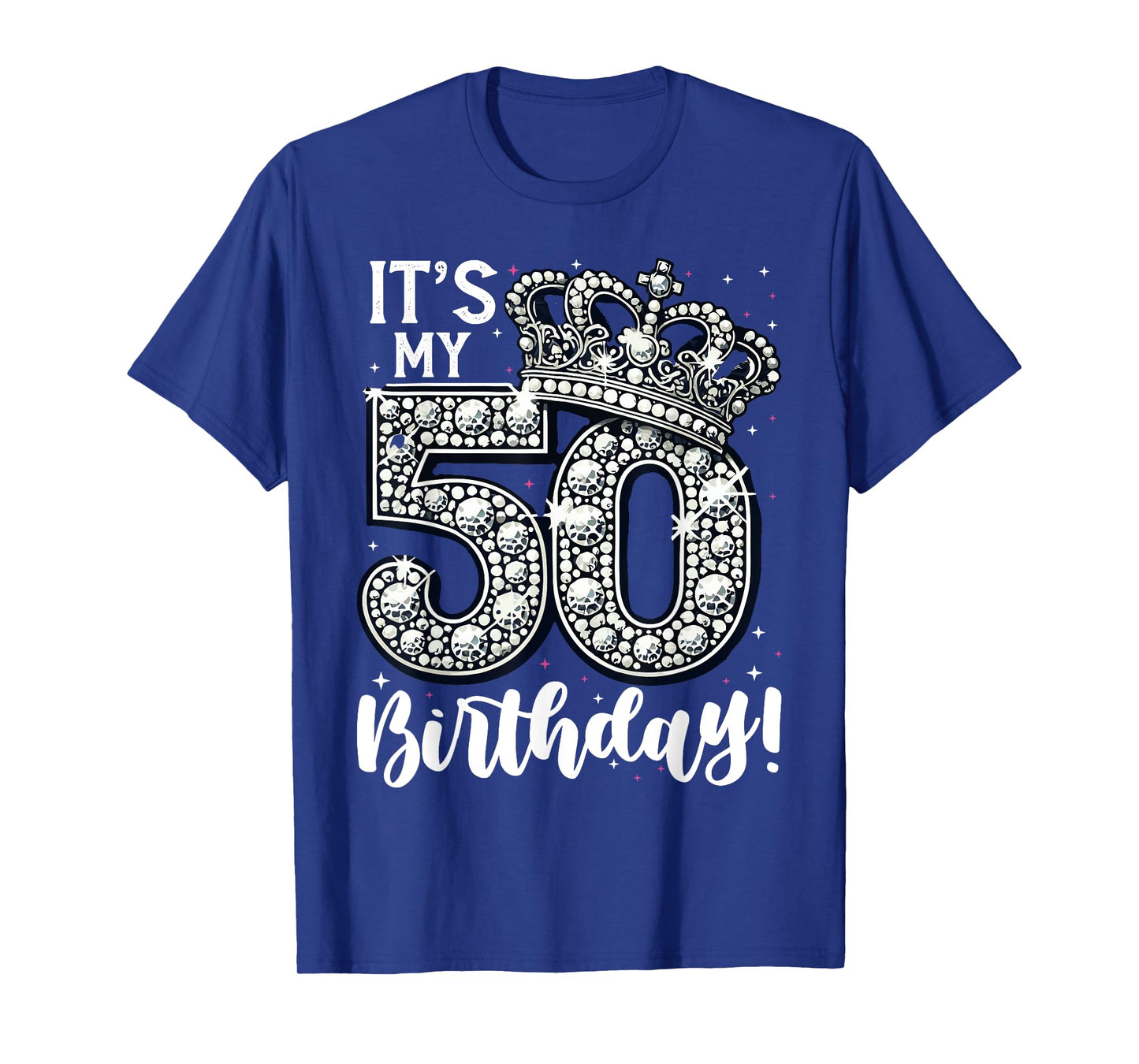 50 years old It's my Birthday Funny 50th Birthday Women T-Shirt