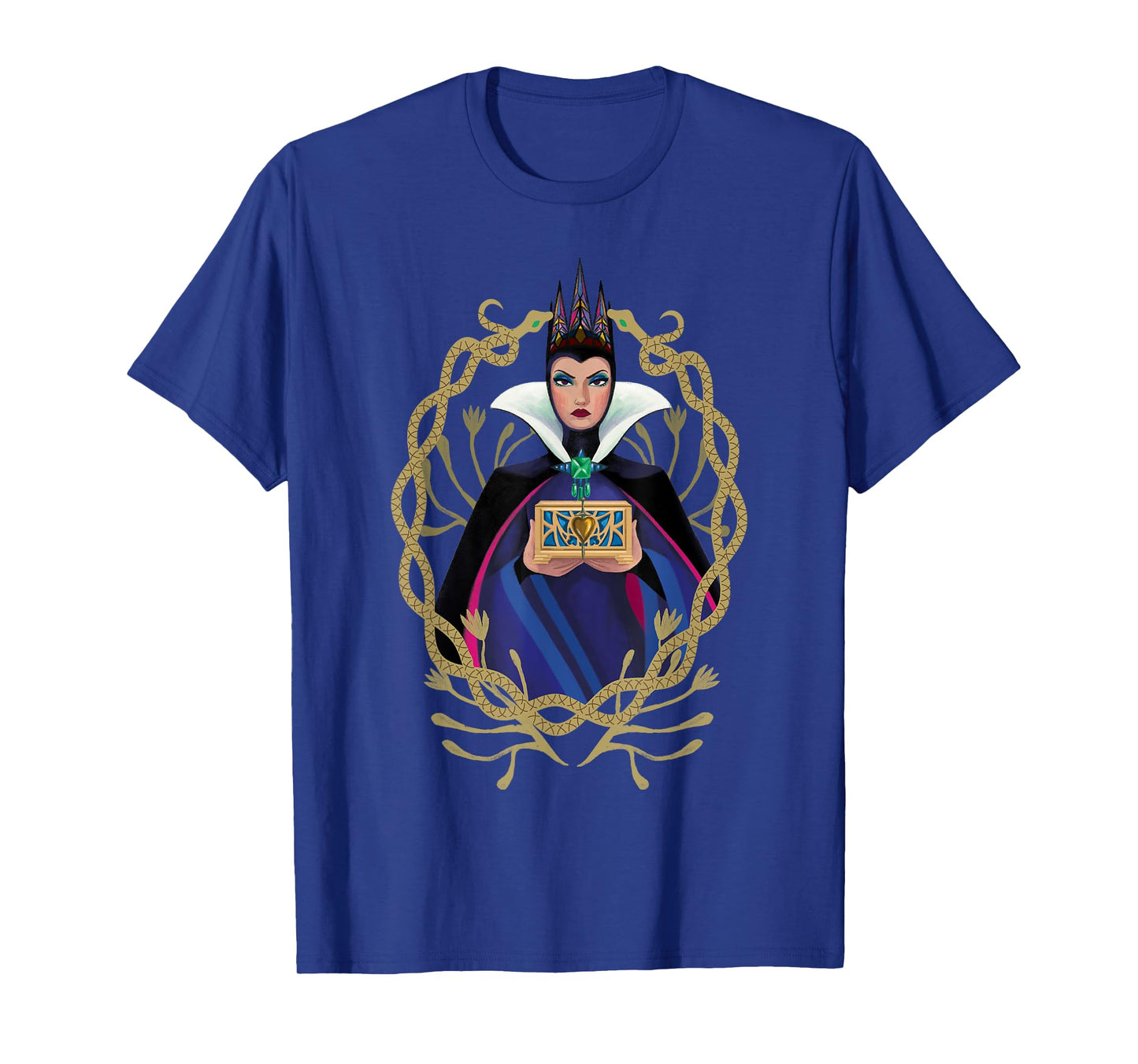 Disney Snow White Evil Queen Holding A Small Chest T-Shirt
