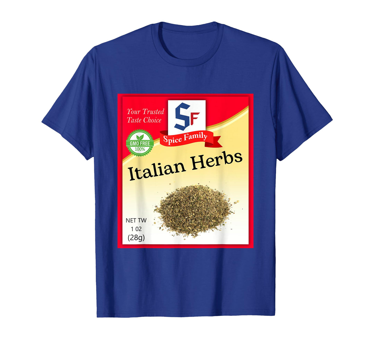 Italian Herbs Condiment Costume Holiday Spice Group Costumes T-Shirt