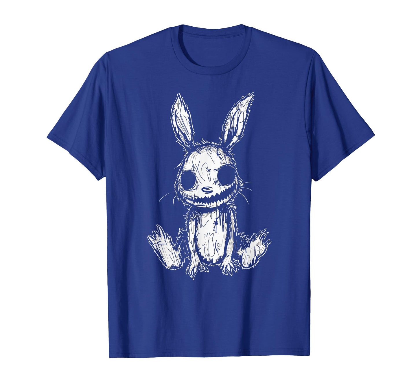 Evil Creepy Bunny Rabbit Alt Goth Grunge Horror Aesthetic T-Shirt