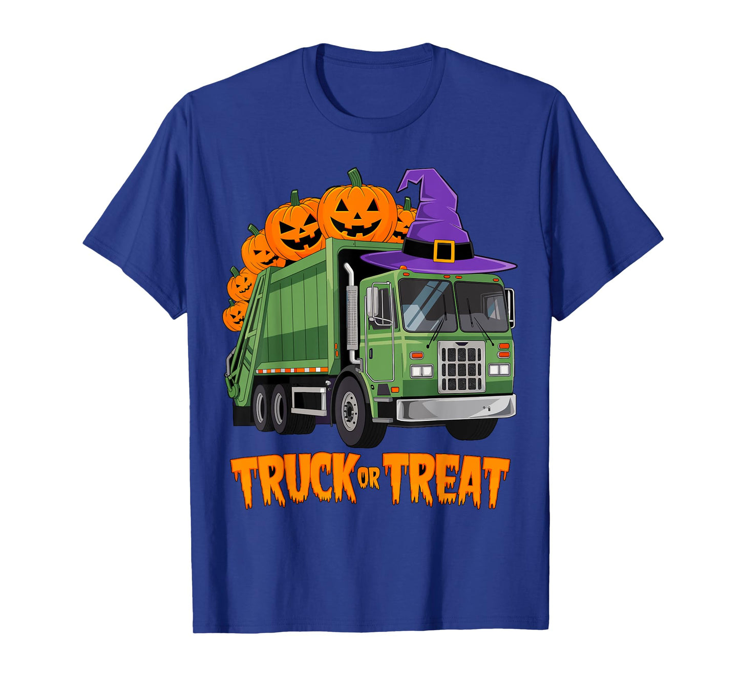 Truck or Treat Garbage Truck Halloween Costume T-Shirt