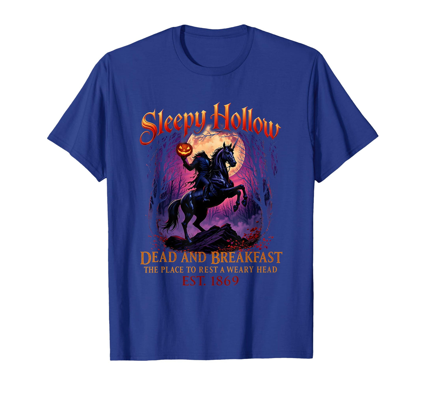 Vintage Sleepy Hollow Horseman Halloween Spooky Season T-Shirt