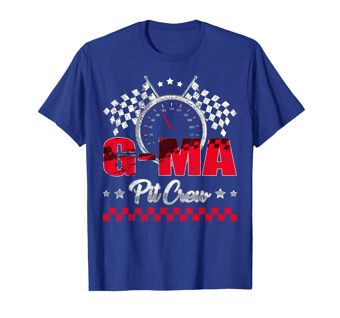 Race Car Birthday Party Racing Family G-Ma Pit Crew T-Shirt