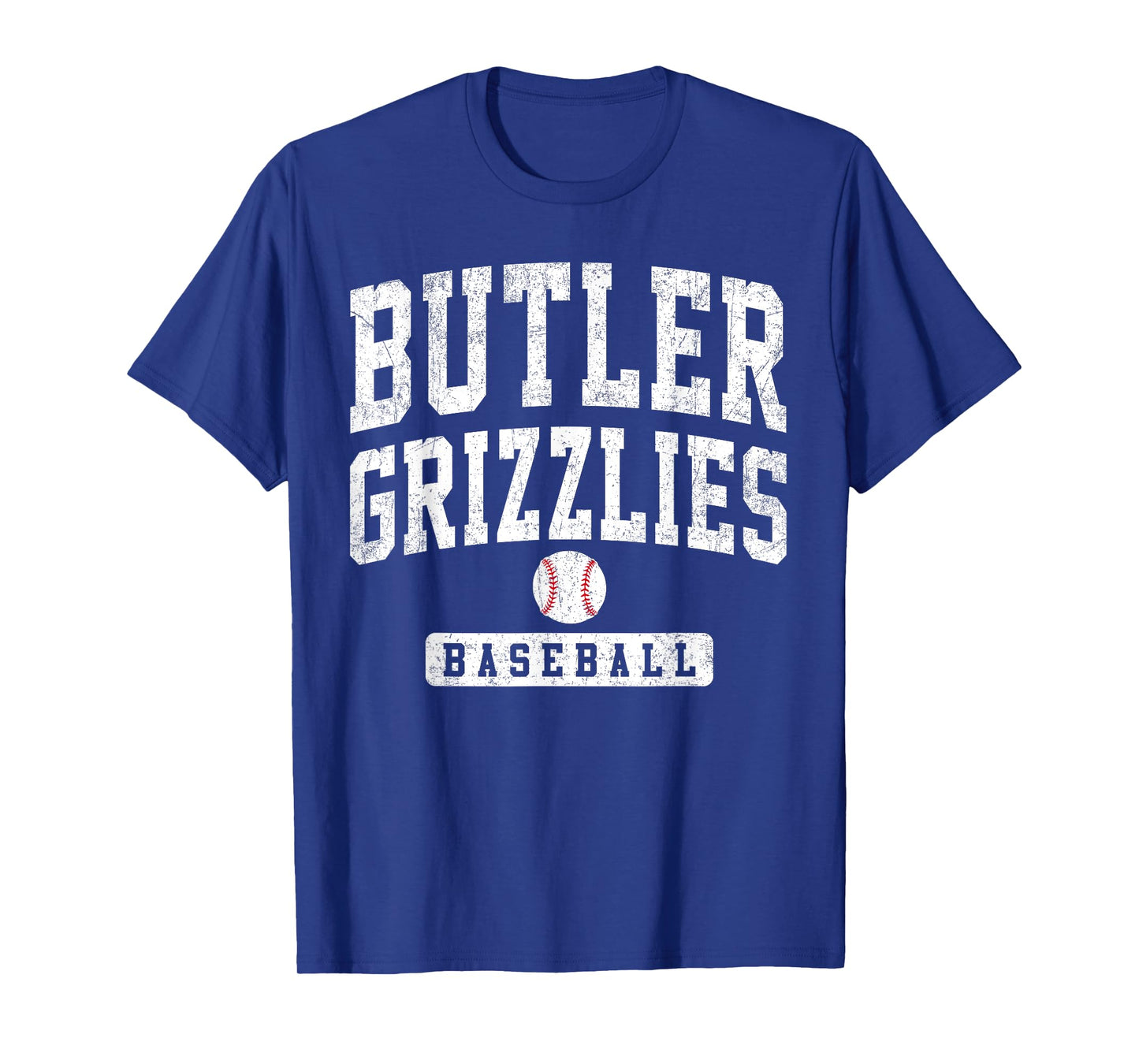 Butler Community College Grizzlies Baseball Arch Vintage T-Shirt