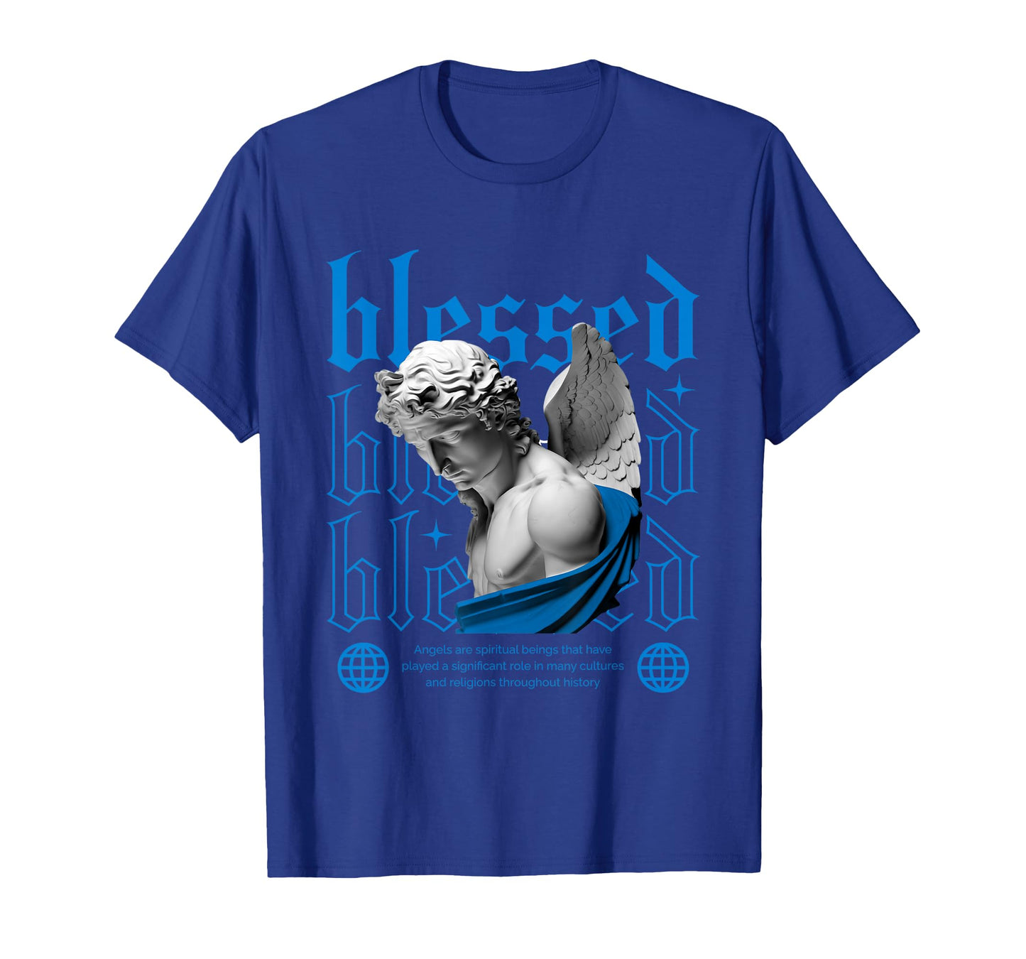 Blessed Military Blue 4s Matching Tee For Men Women T-Shirt