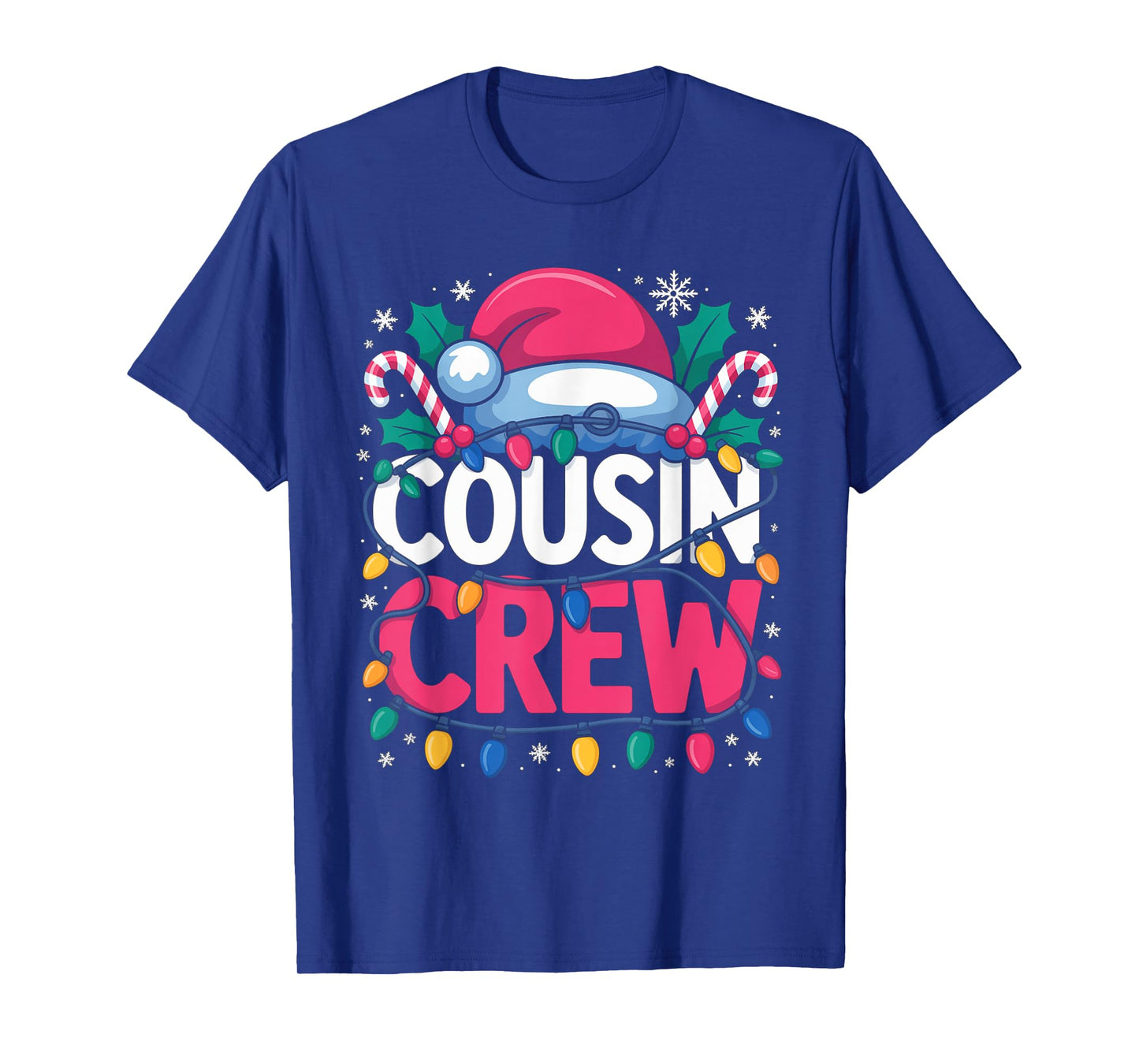 Christmas Cousin Crew Pajamas Kids Girls Toddler Matching T-Shirt