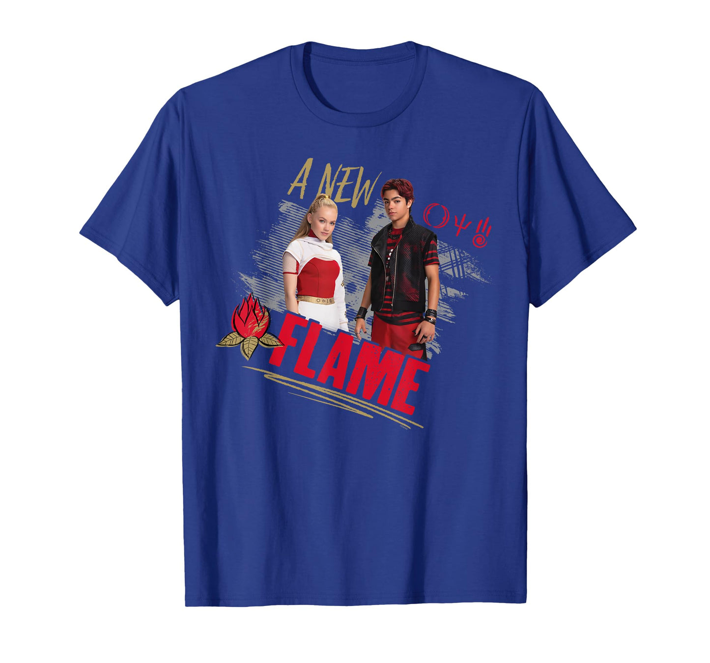 Disney Zombies 4 Nova and Victor A New Flame Official T-Shirt