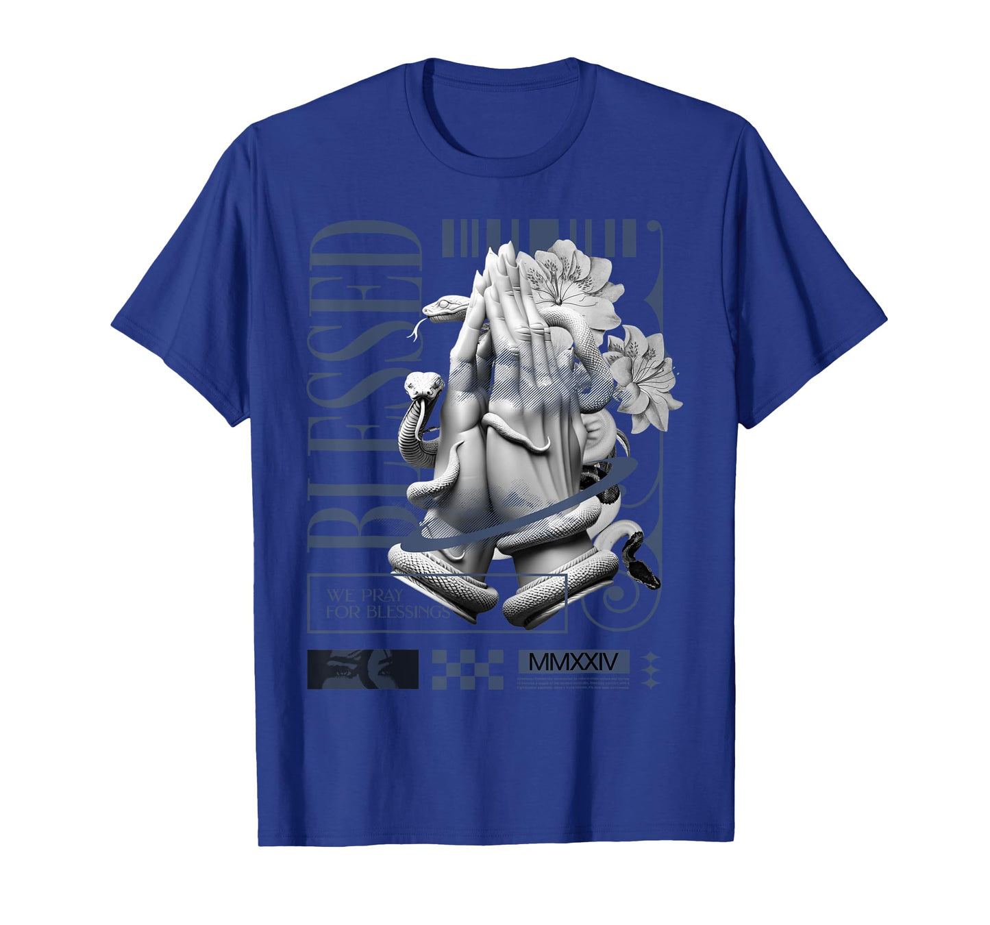 Blessed Hand Low Diffused Blue 11s Matching Tee Men Women T-Shirt