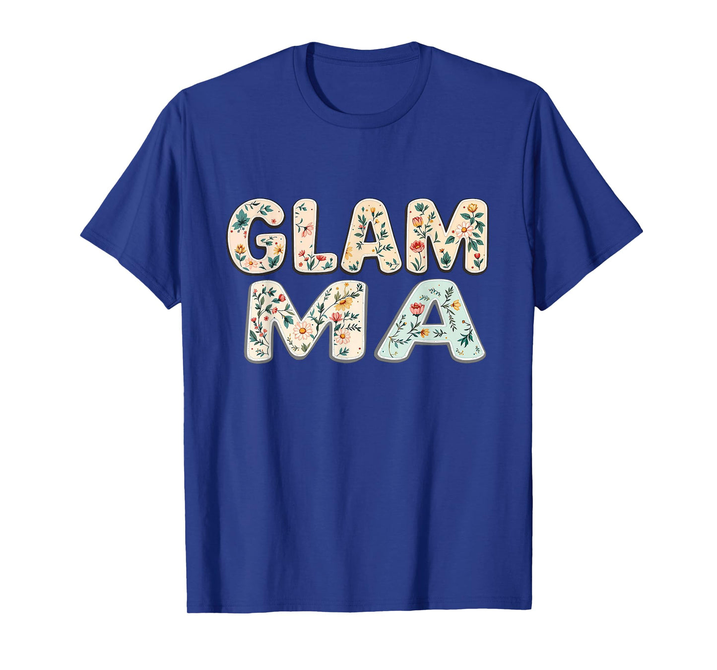 Wildflowers Glamma Floral Mother's Day Glamma T-Shirt