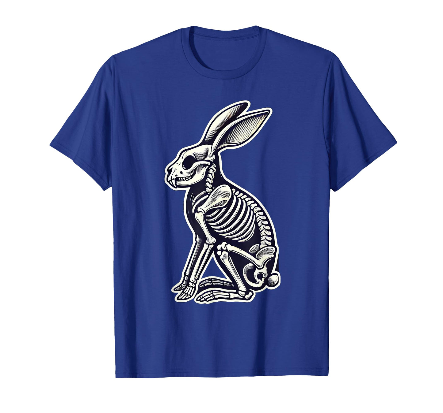 Rabbit Bunny Skeleton Halloween T-Shirt