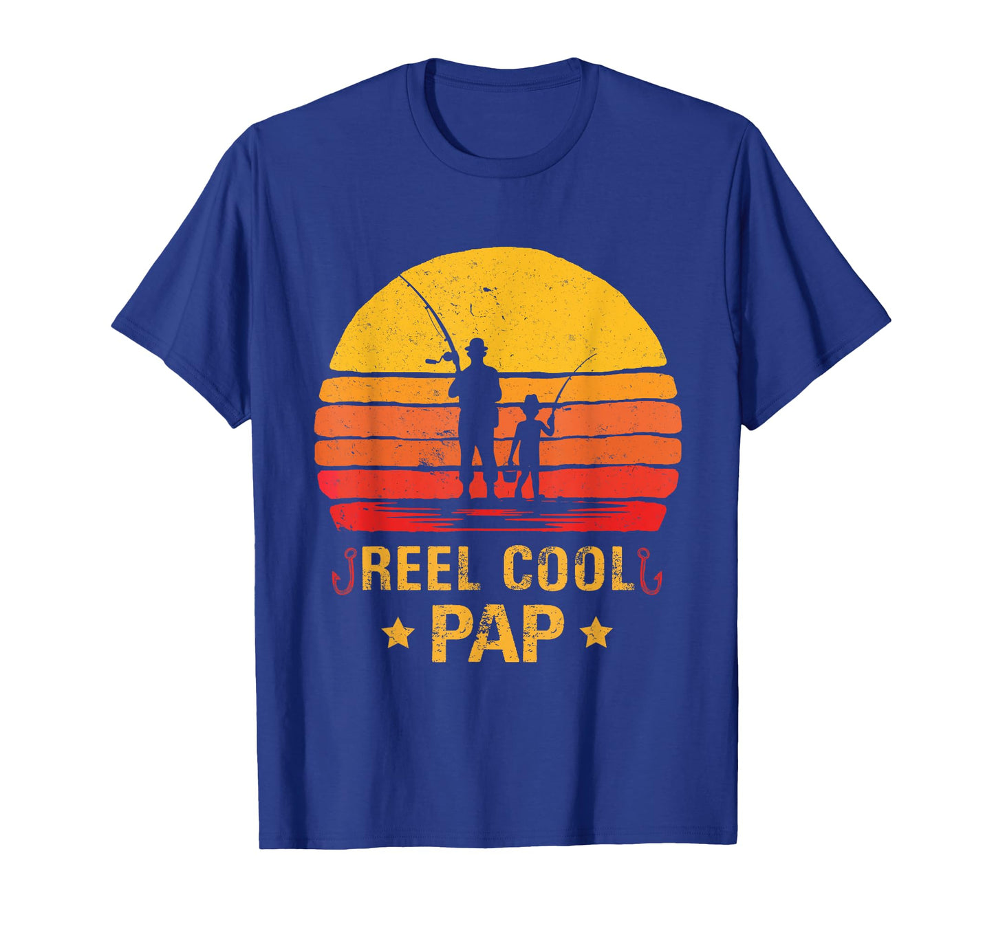 Reel Cool Pap T-Shirt Fishing Fathers Day T-Shirt