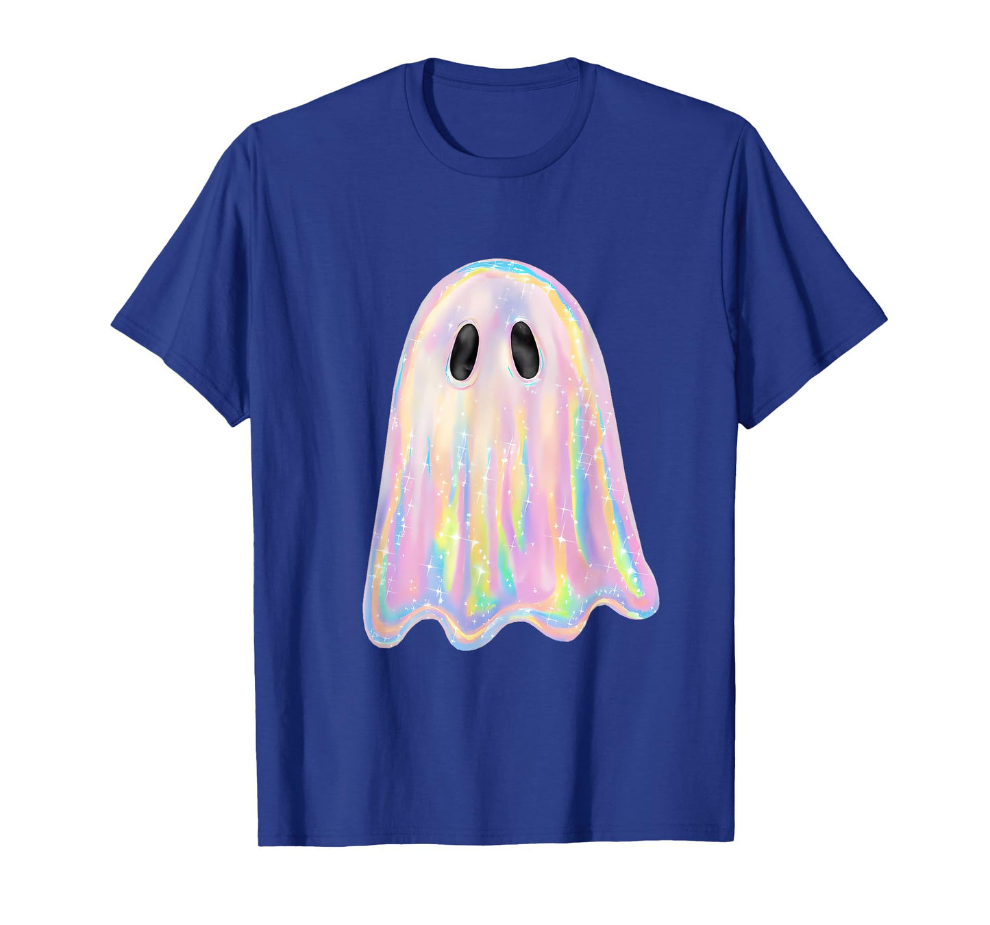 Retro Disco Ghost Cute Halloween Costume Funny Graphic T-Shirt