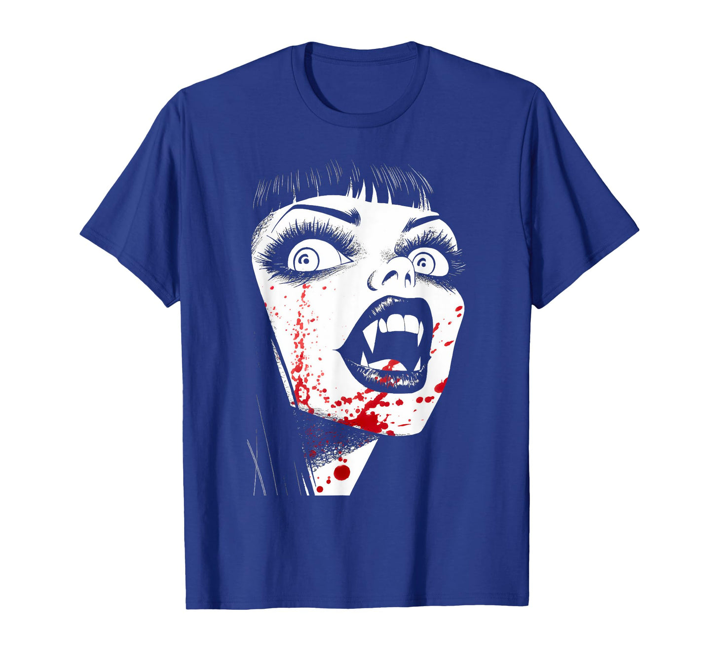 Vampish Vampiress Bares Her Fangs T-Shirt