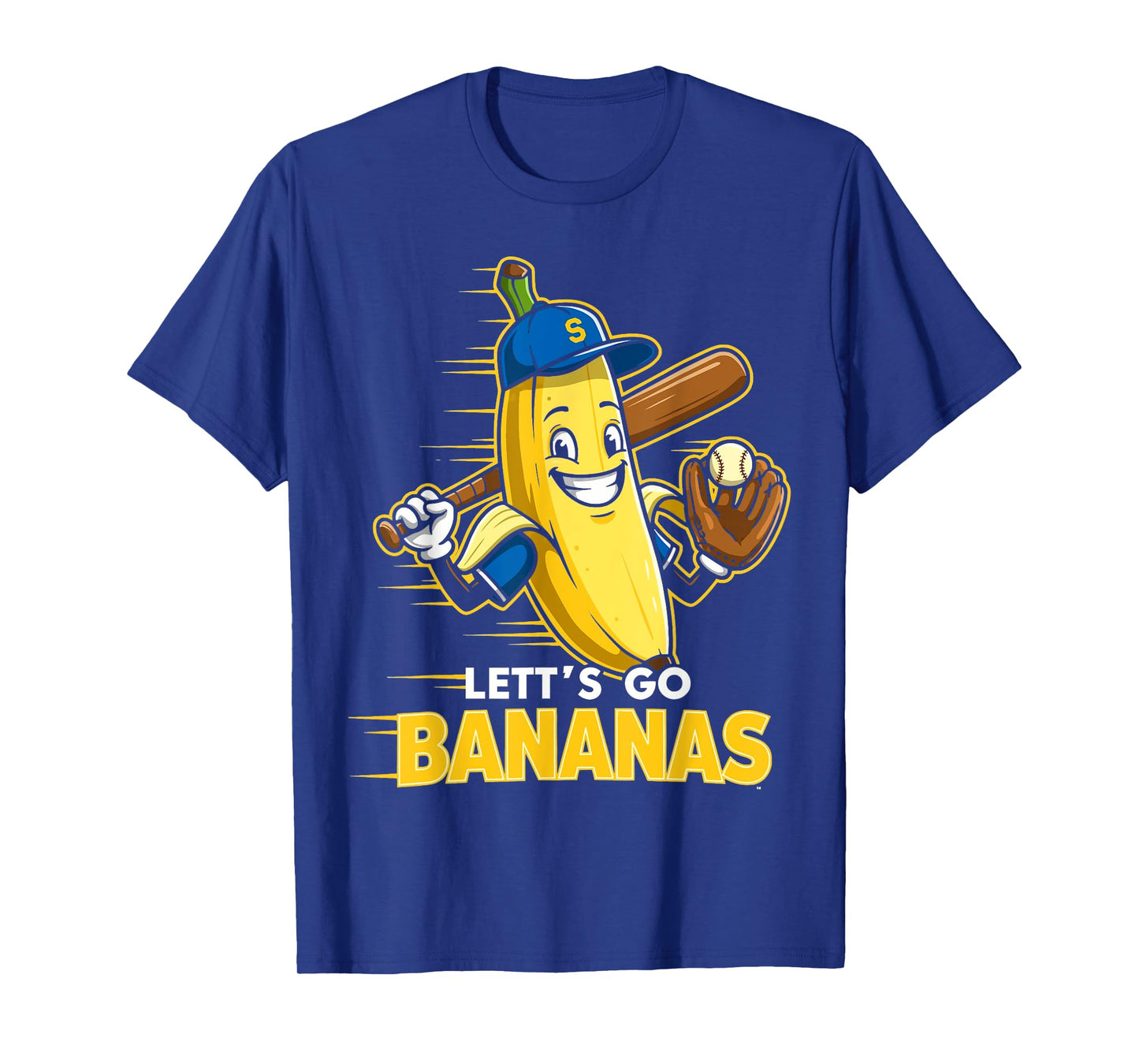 Funny Banana Shirts Gift Fruit Lovers Boys Lets Go Bananas T-Shirt