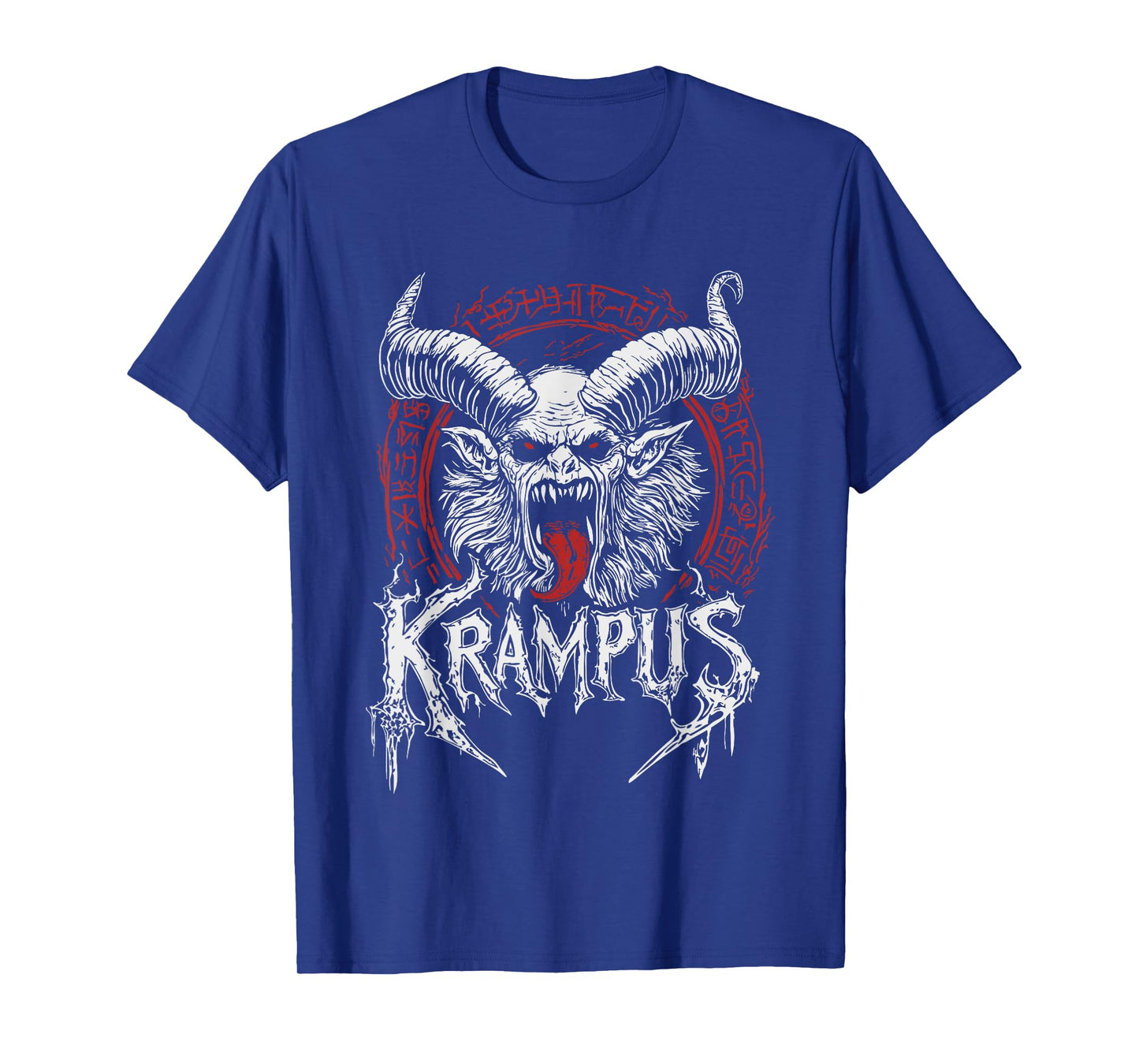 Kramperl Perchten Santa's Helper Christmas Demon Krampus T-Shirt