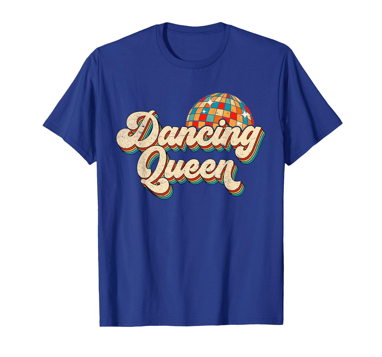 Retro Classic Vintage Dancing Queen 80s 70s Disco Women Girl T-Shirt