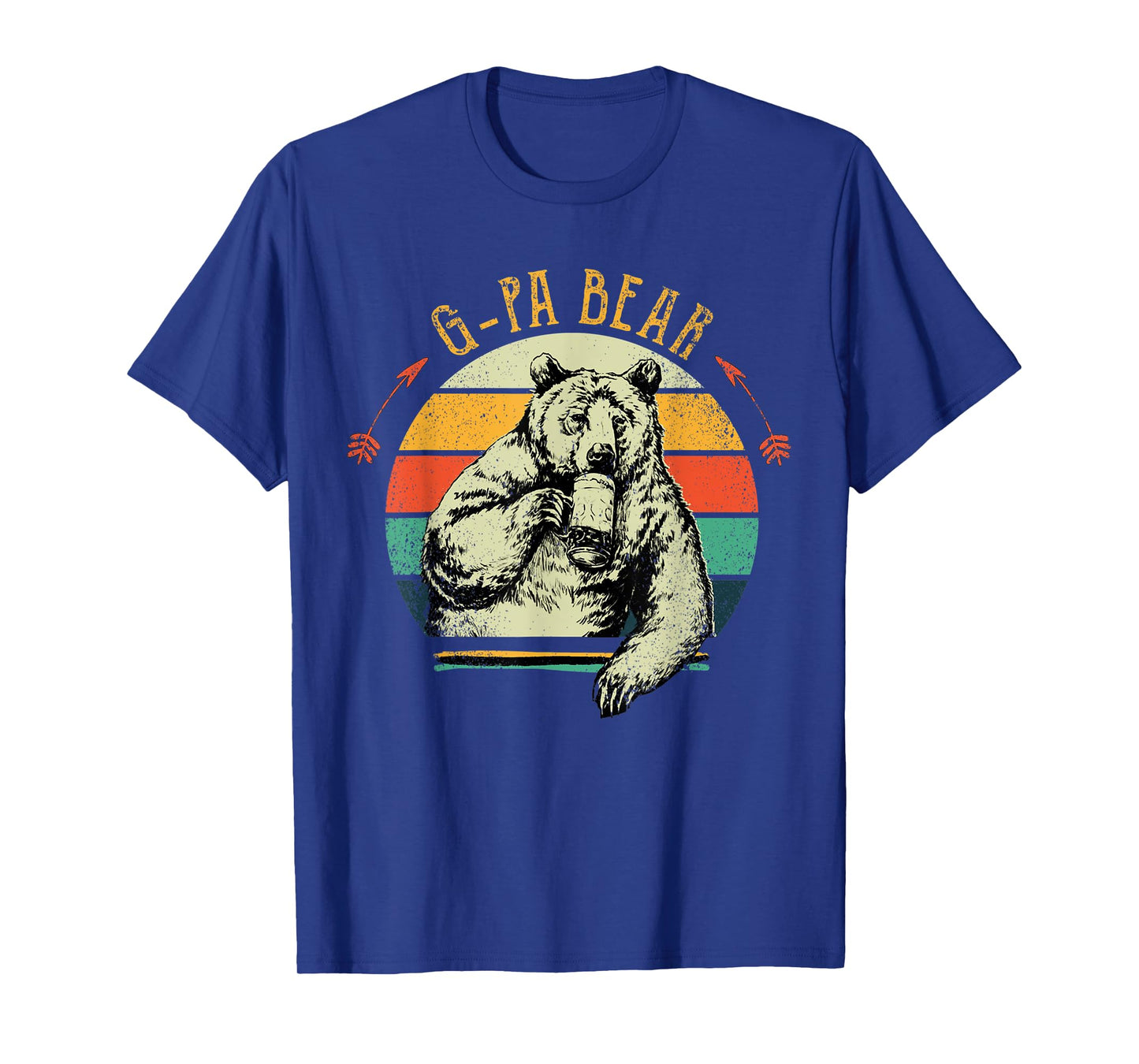 Vintage G-Pa Bear Shirt Funny Fathers Day T-Shirt