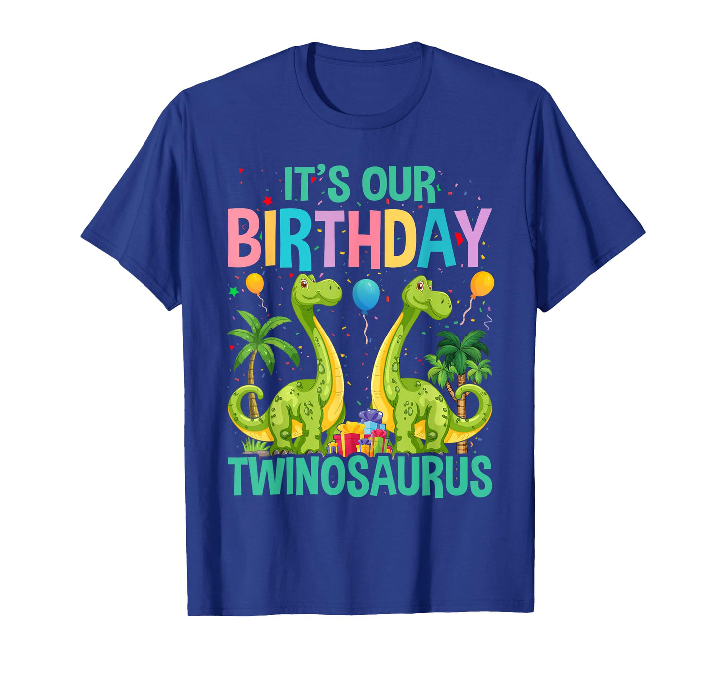 Kids Funny Twin Sisters Birthday Toddler 1st 2nd 3rd 4th 5th T-Shirt
