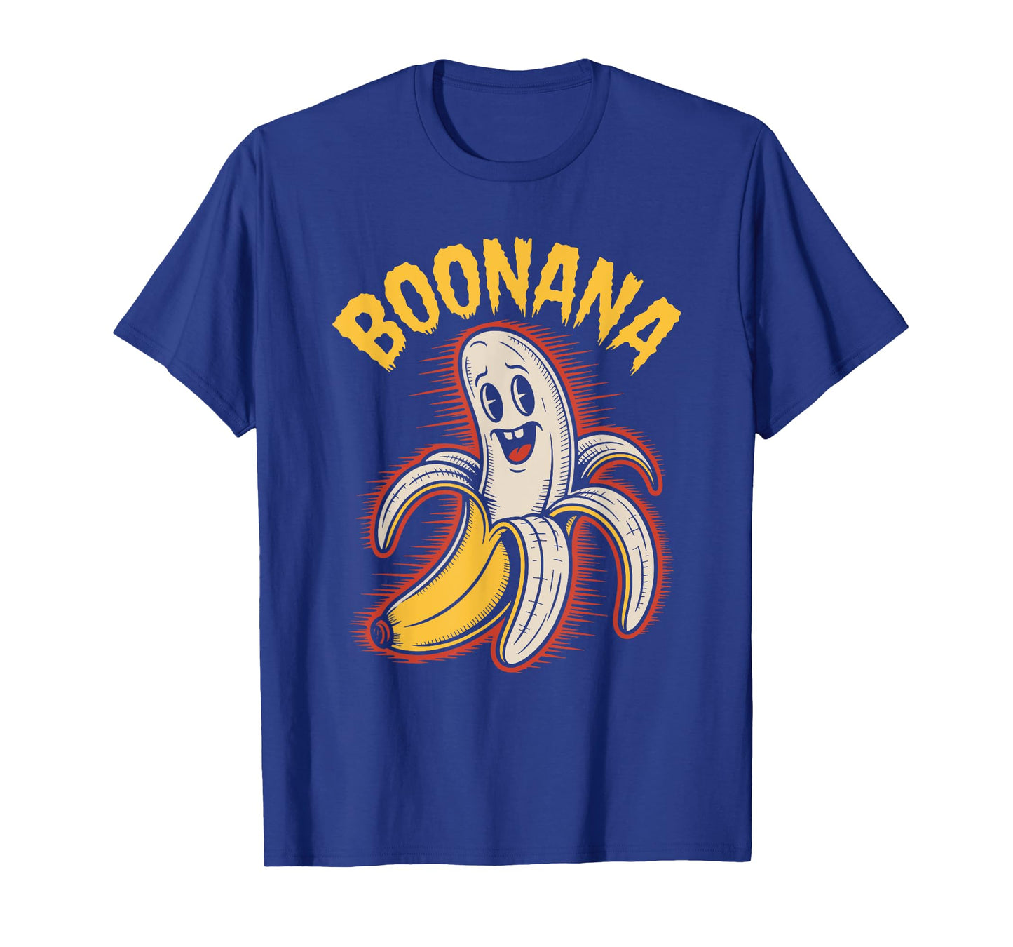 Boonana Funny Banana Ghost Spooky Halloween Costume T-Shirt