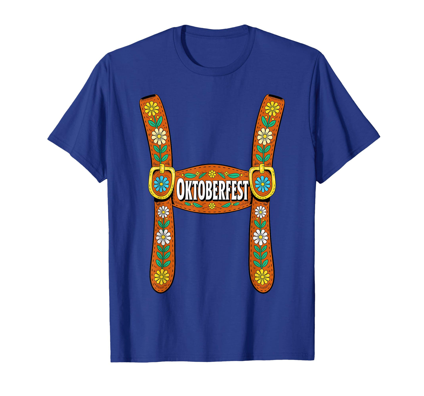 Oktoberfest Lederhosen Bavarian Costume Beer Festival Adults T-Shirt
