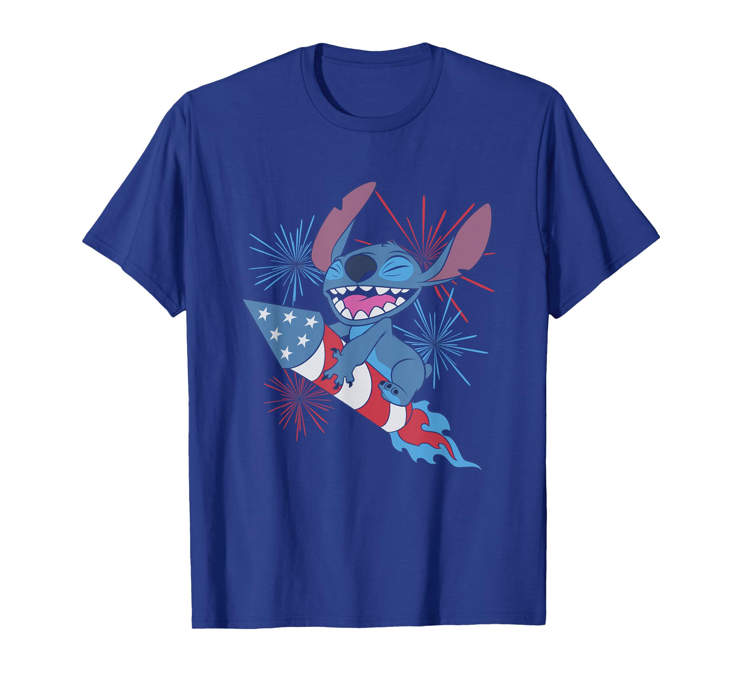 Disney Lilo & Stitch 4th Of July Rocket Stitch T-Shirt