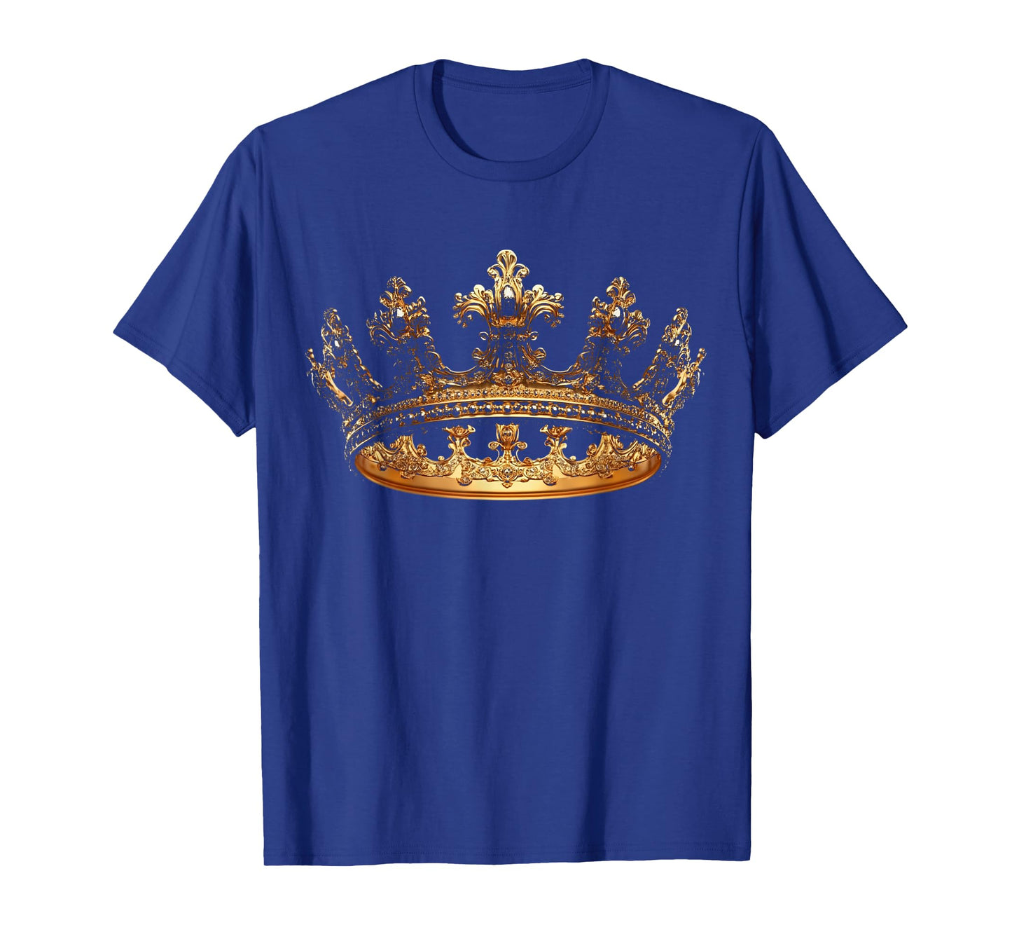 King Queen Crown Novelty T-Shirt